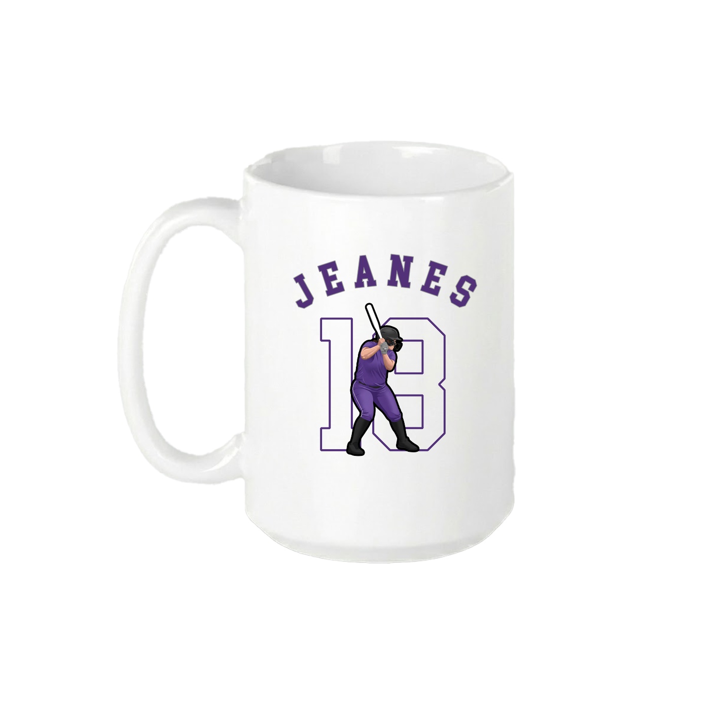15oz Coffee Mug — Shirsey Arch in White