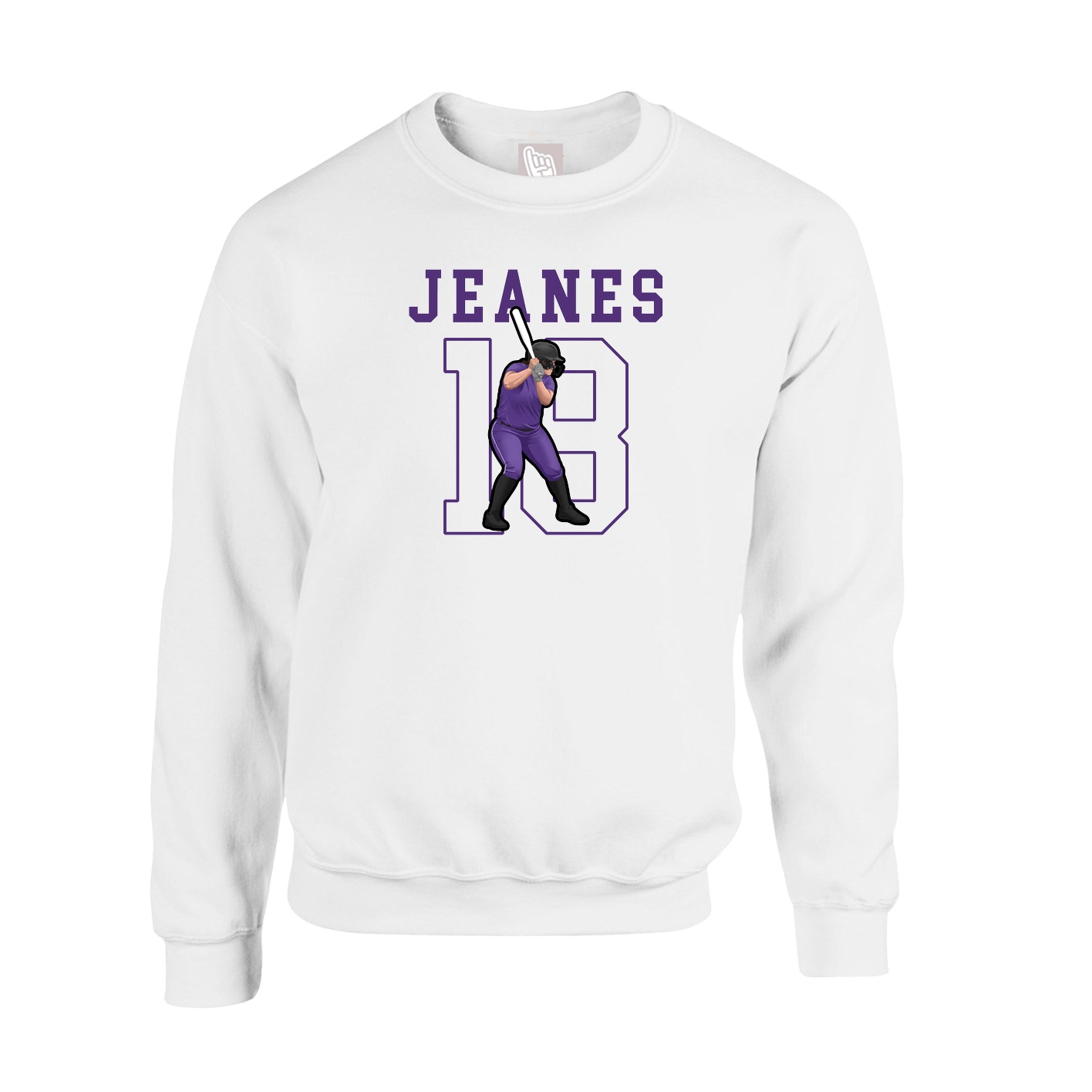 Fleece Crew — Shirsey in White