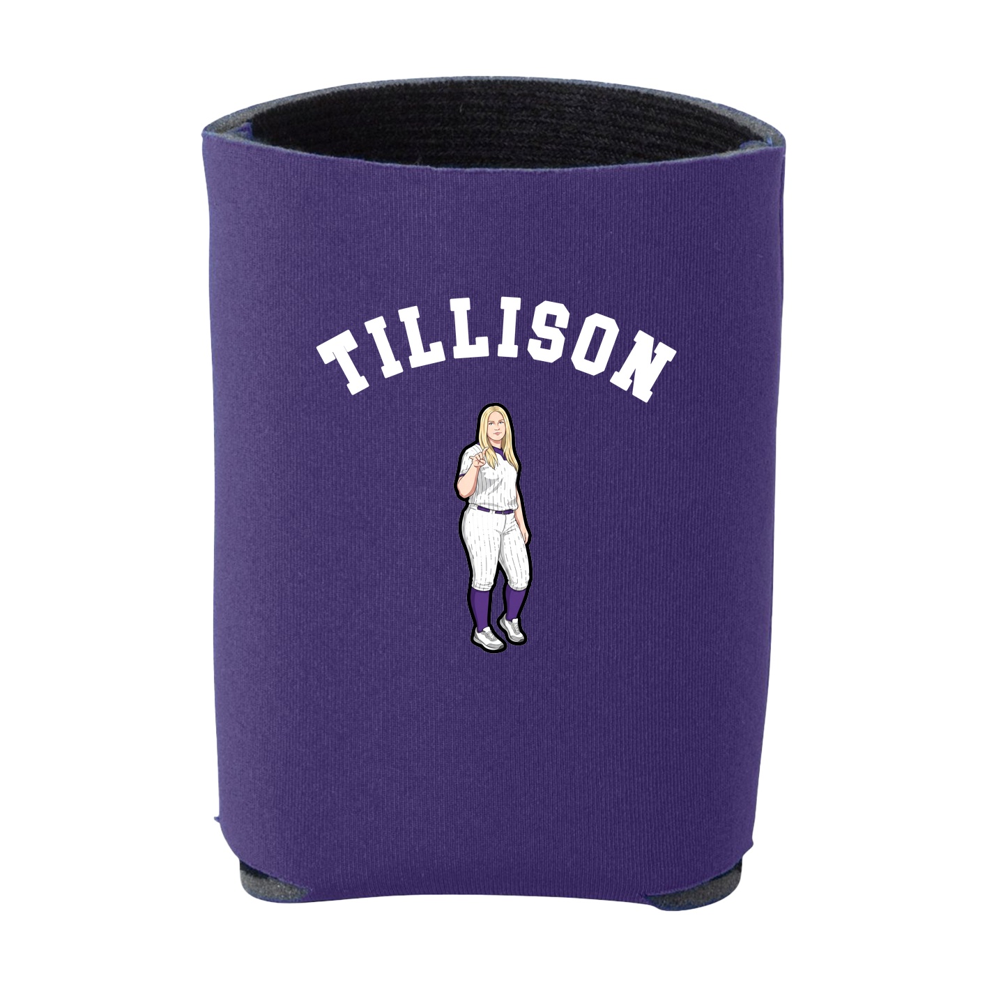 Can Holder — Shirsey Arch in Purple