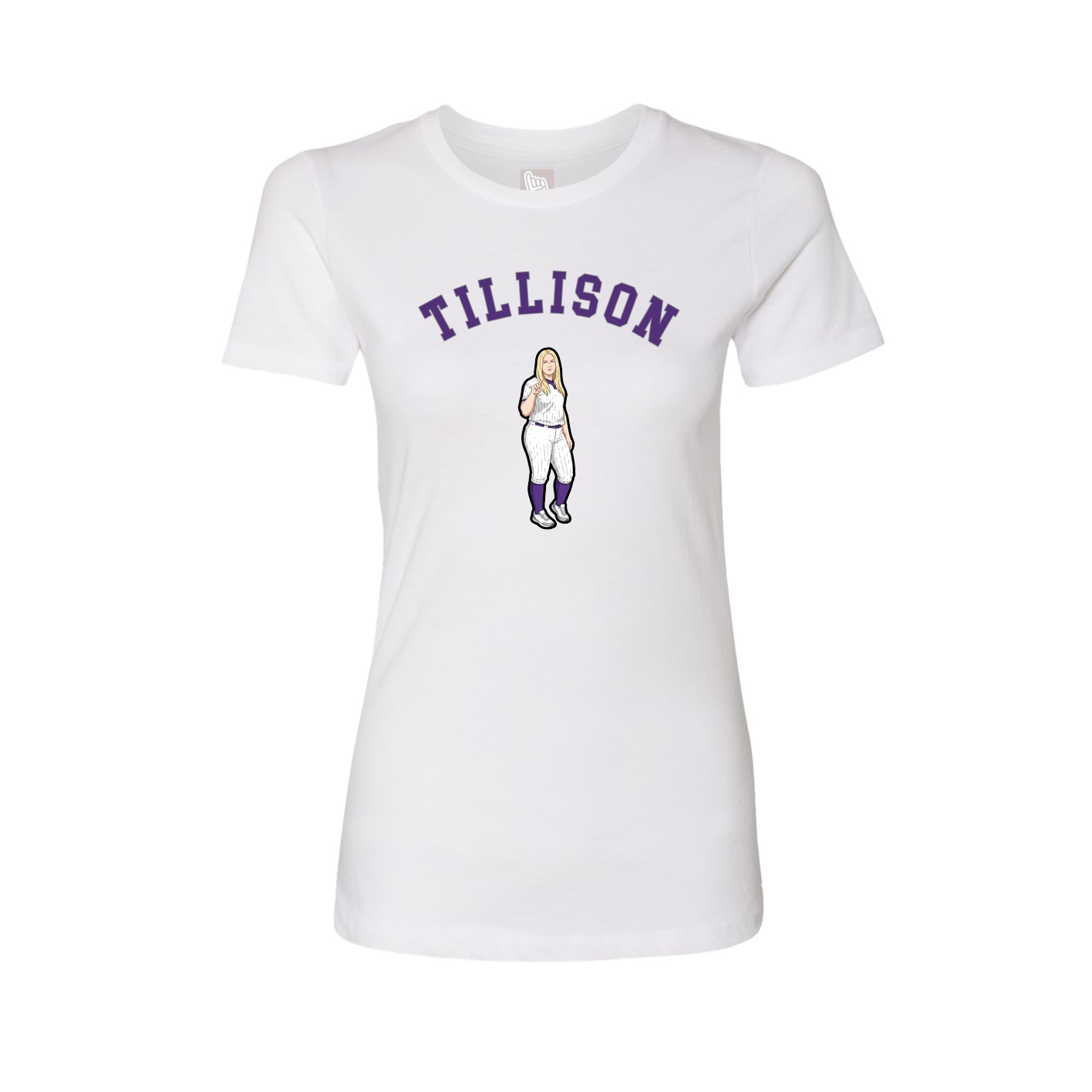 Womens Tee — Shirsey Arch in White