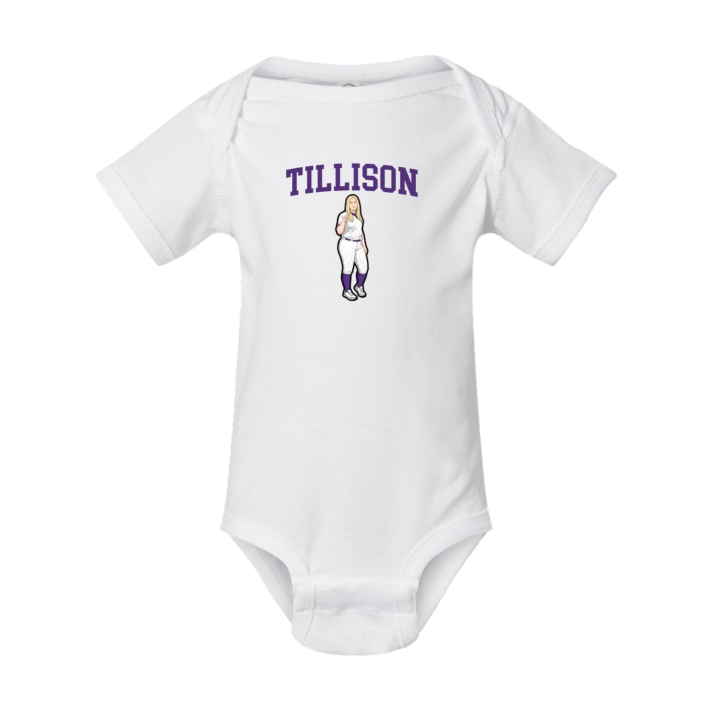 Baby Onesie — Shirsey in White