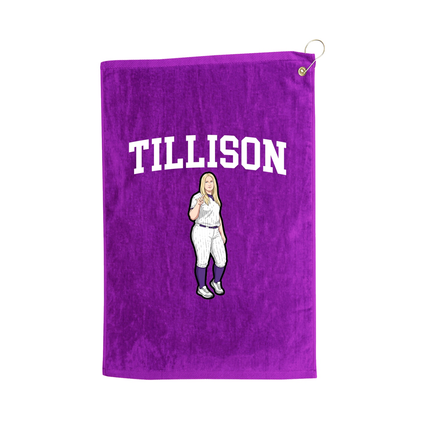 Golf Towel — Shirsey in Purple