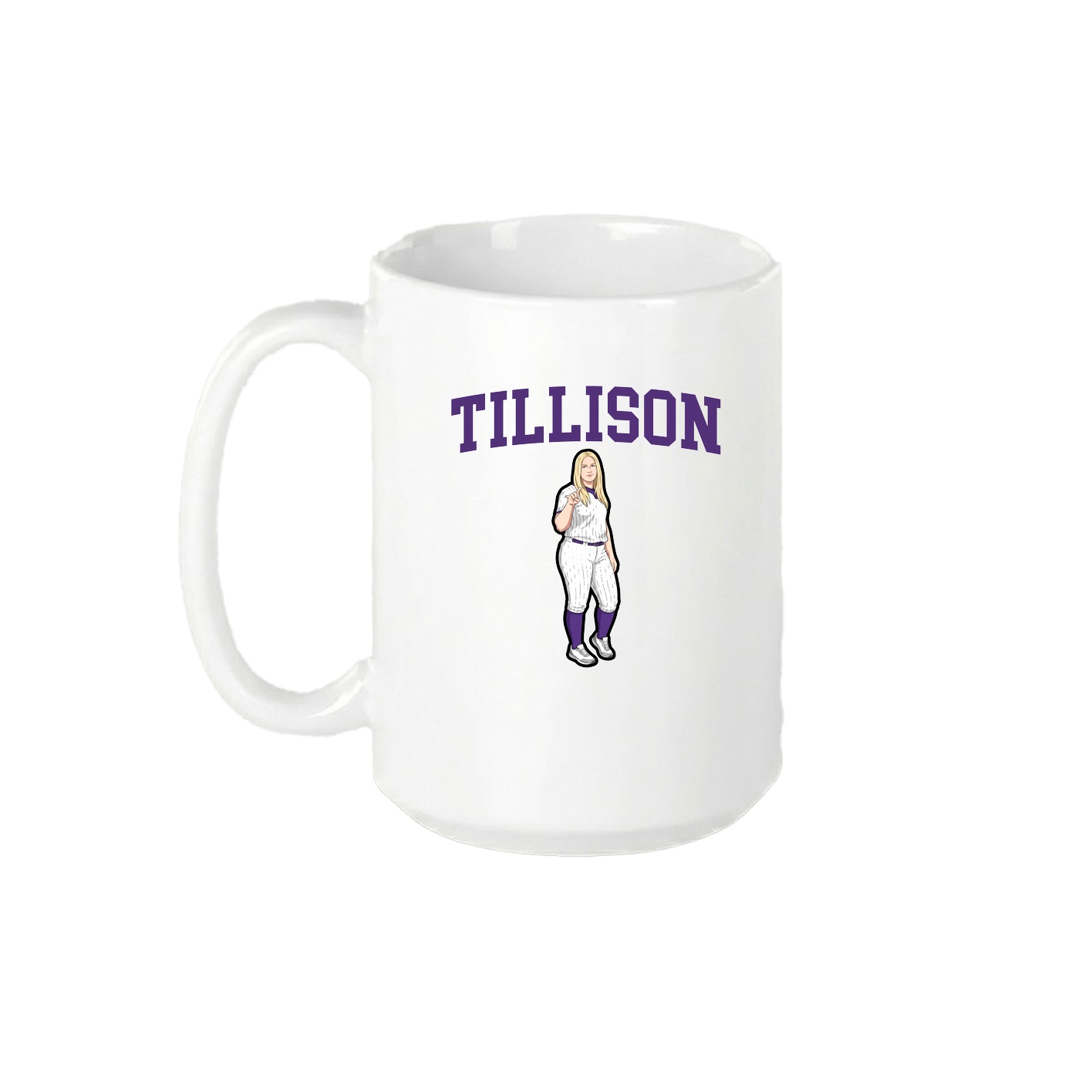 15oz Coffee Mug — Shirsey in White