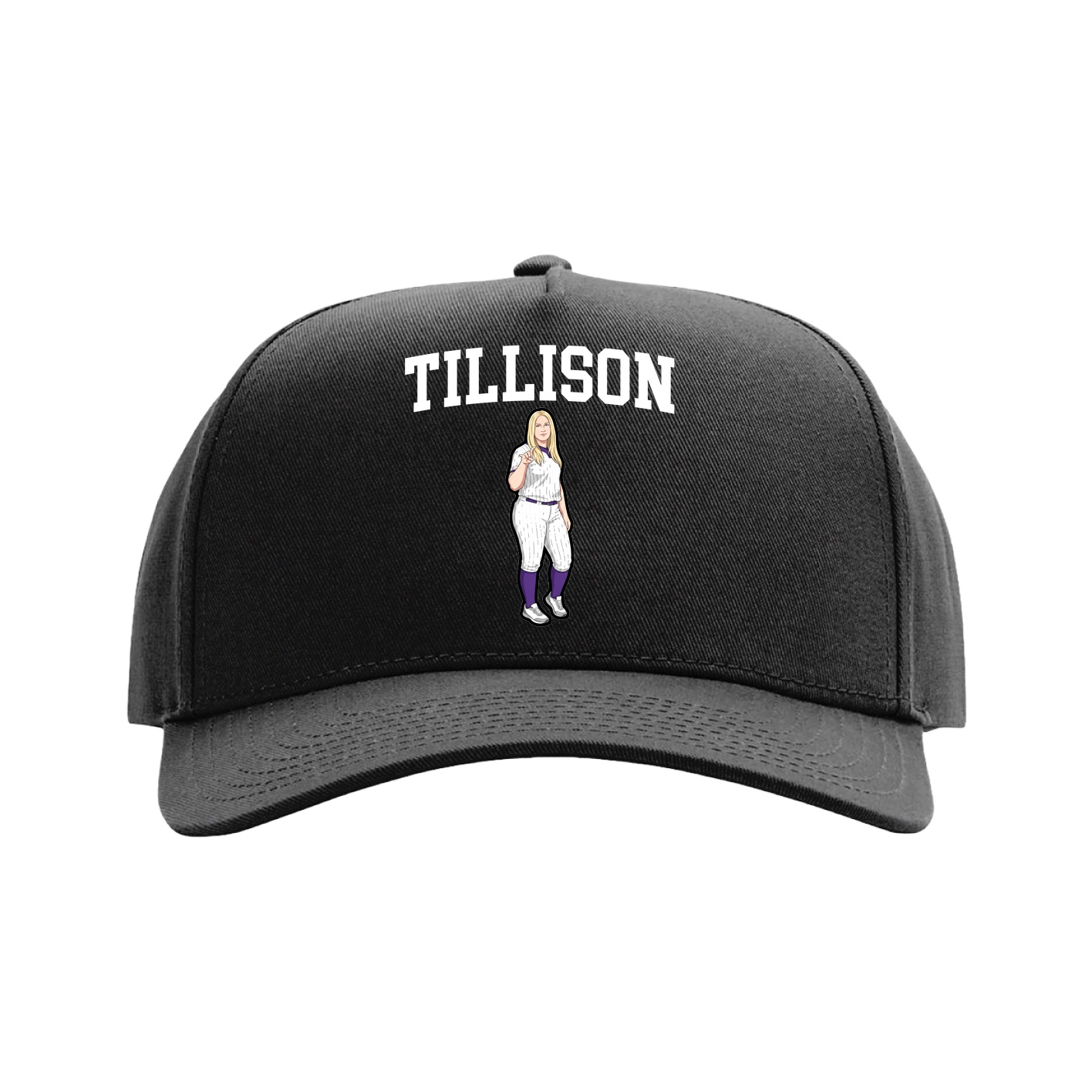 Full Fabric Five-Panel Champ Cap