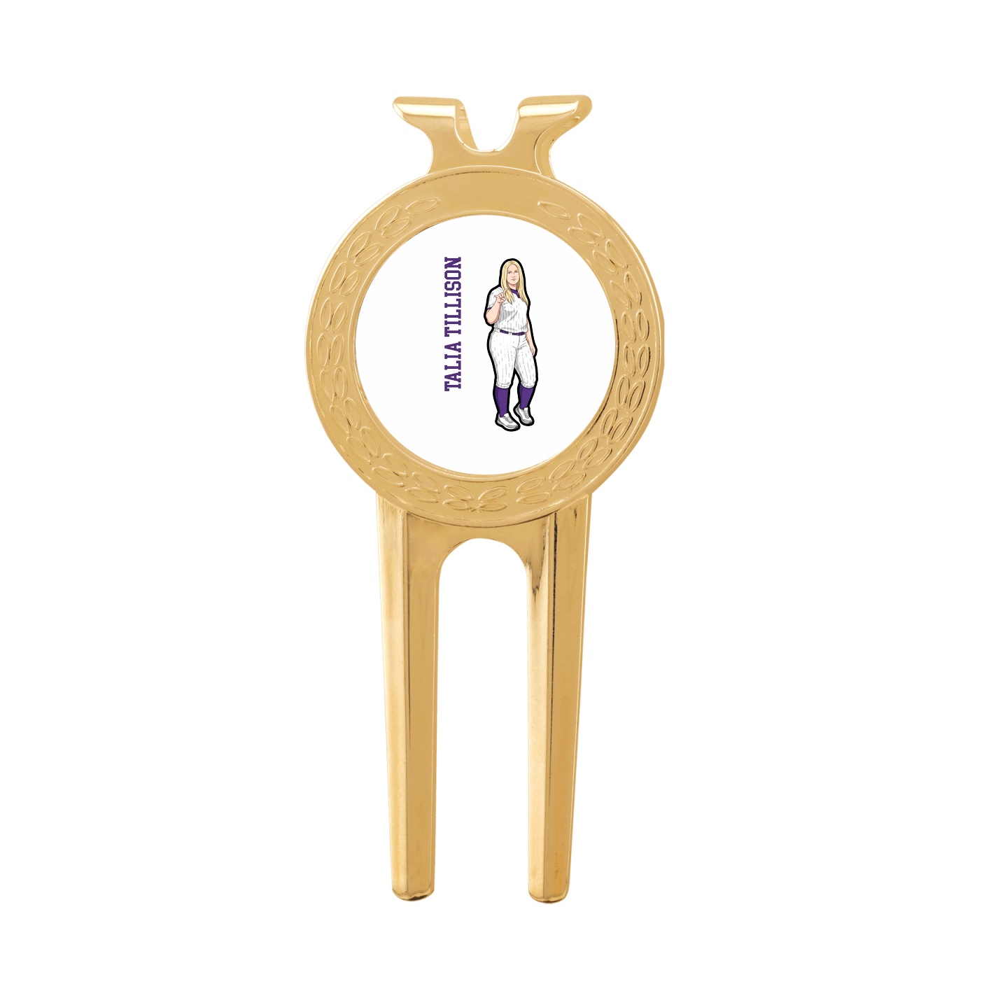 Divot Tool with Ball Marker — Name Vertical in Classic