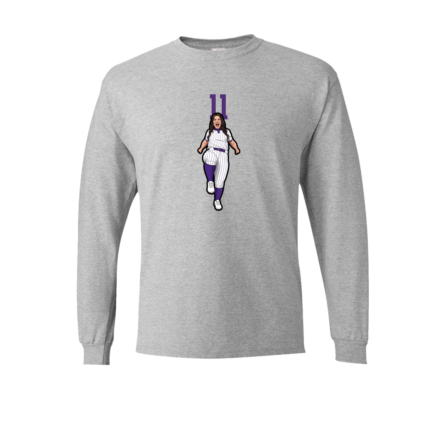 NIL Club Long Sleeve Tee