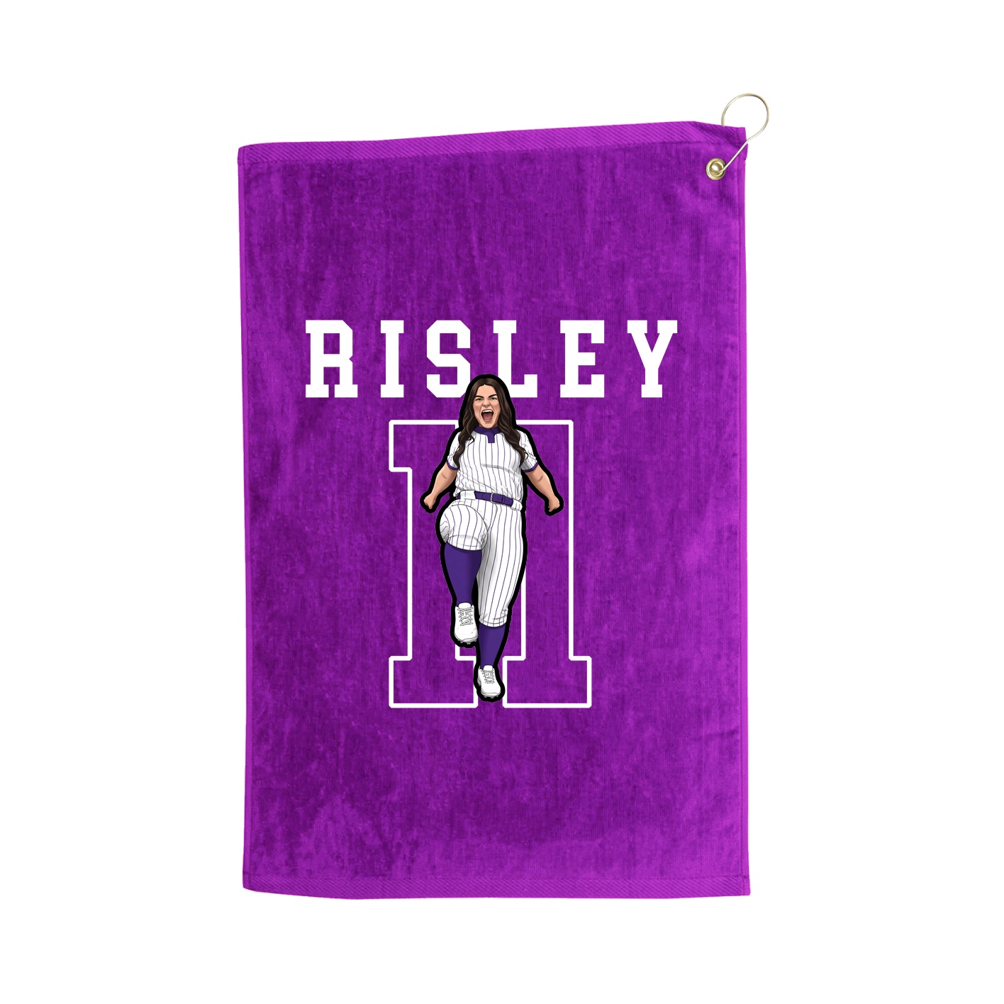 Golf Towel — Shirsey in Purple