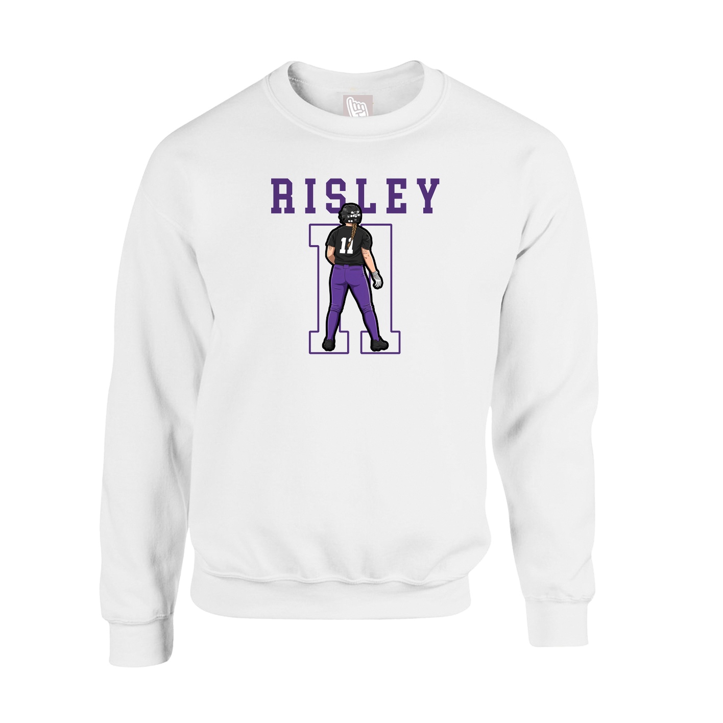 Fleece Crew — Shirsey in White