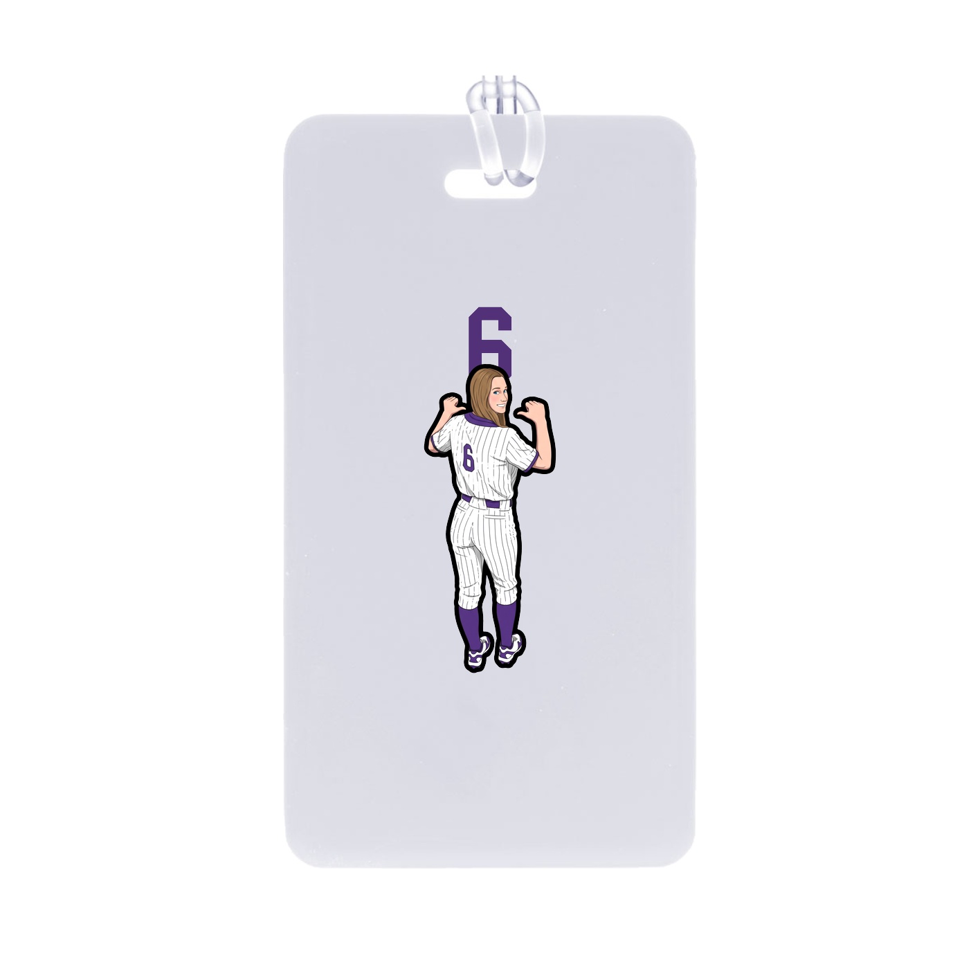 Bag Tag — Number Top in Classic