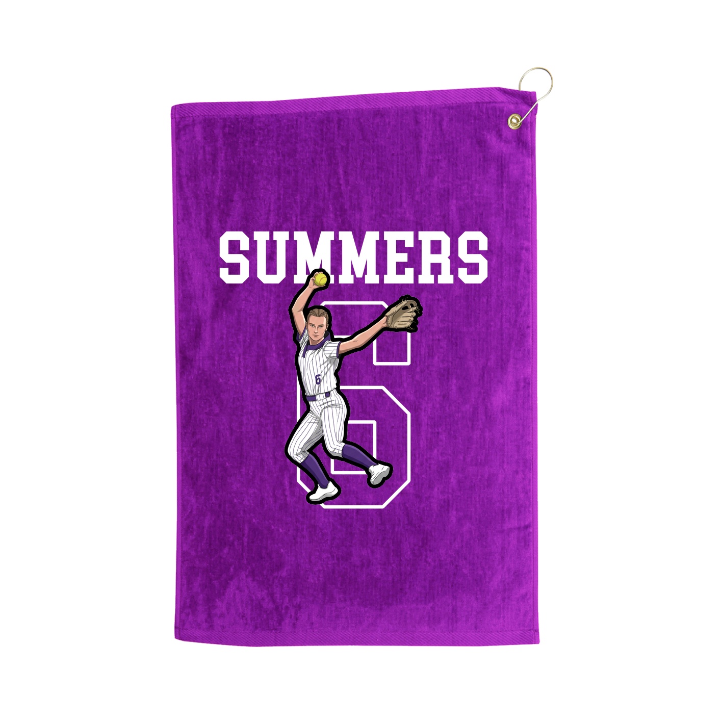 Golf Towel — Shirsey in Purple