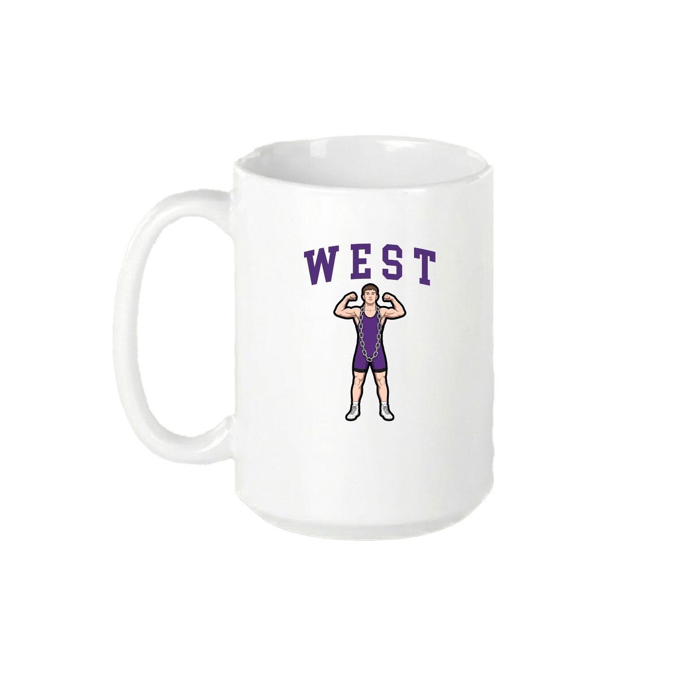 15oz Coffee Mug — Shirsey in White