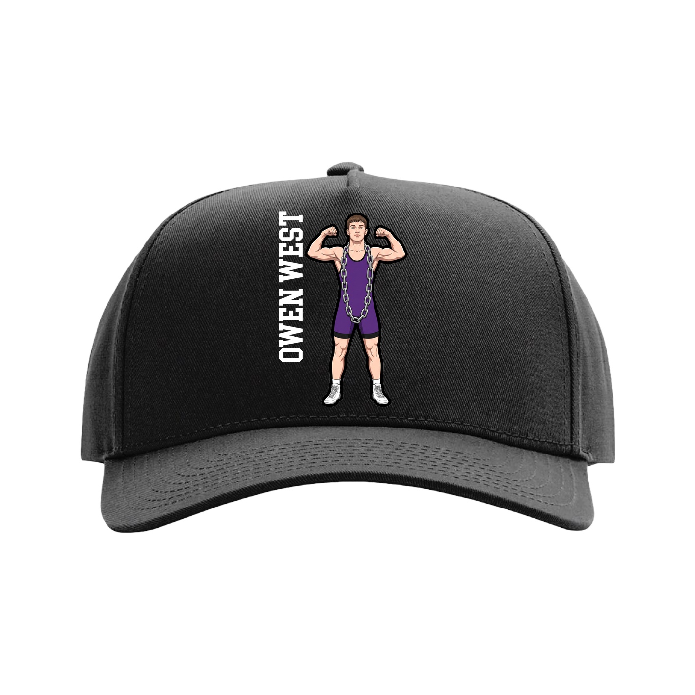 Full Fabric Five-Panel Champ Cap