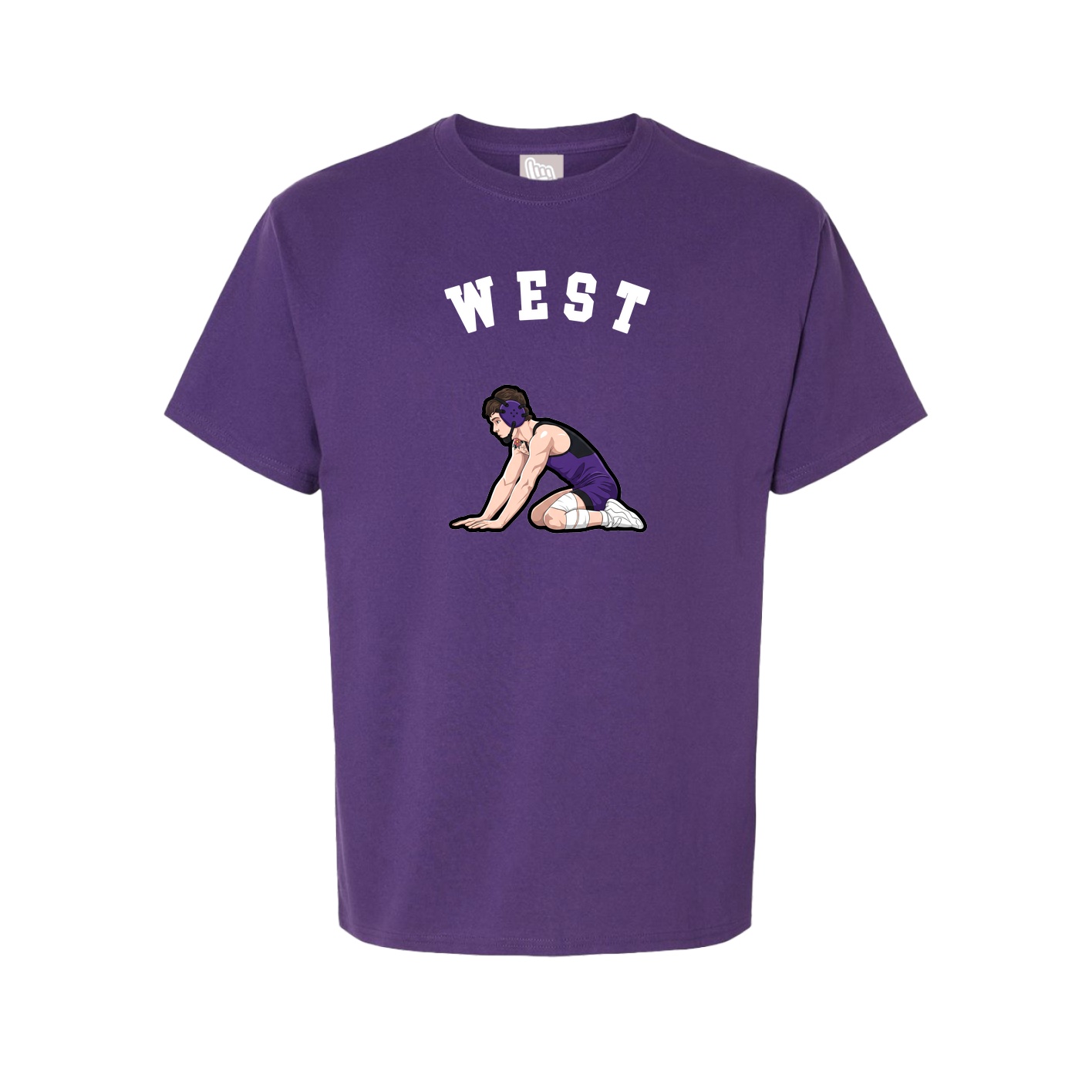 Youth Tee — Shirsey Arch in Purple