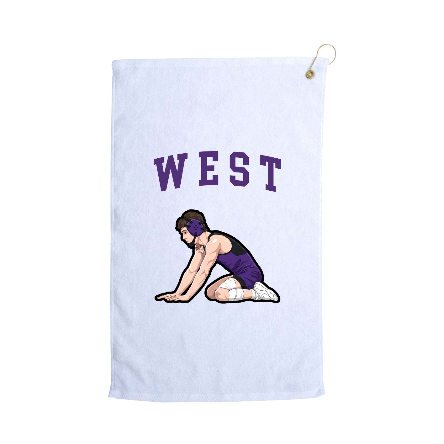 Golf Towel — Shirsey in White