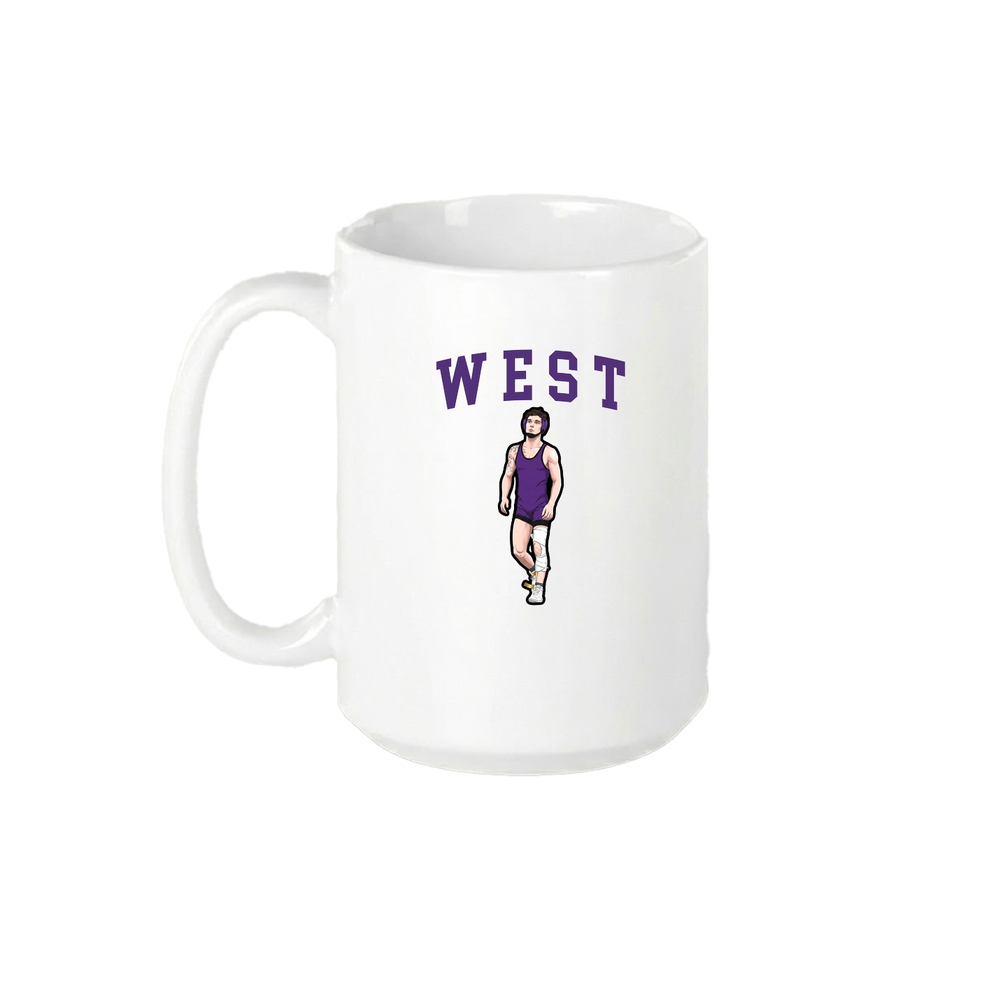15oz Coffee Mug — Shirsey in White
