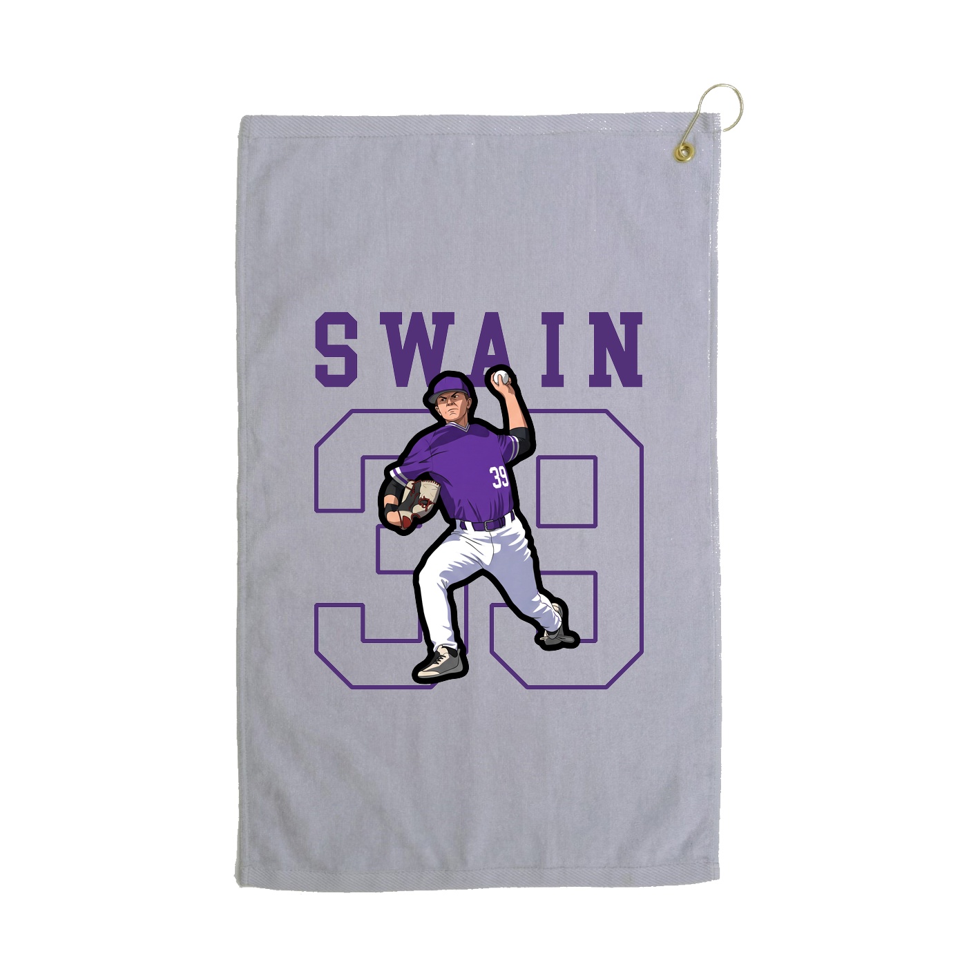 Golf Towel — Shirsey in Grey