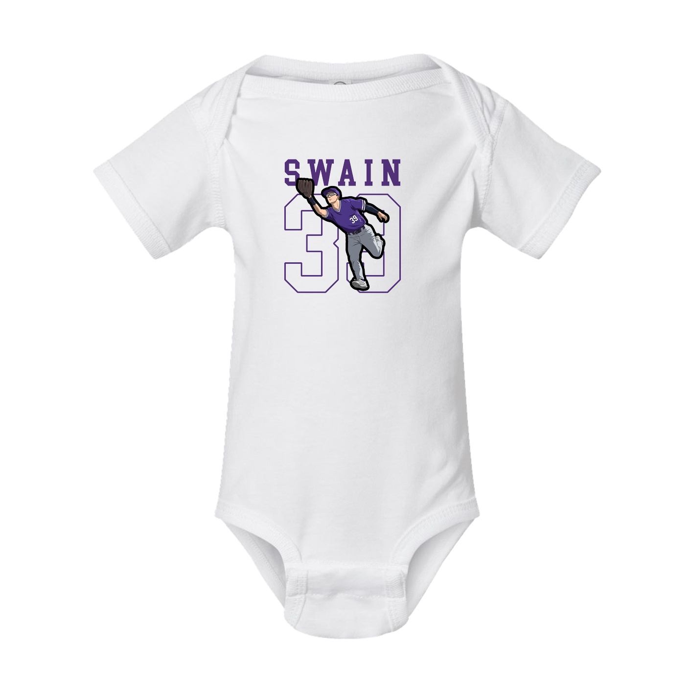 Baby Onesie — Shirsey in White