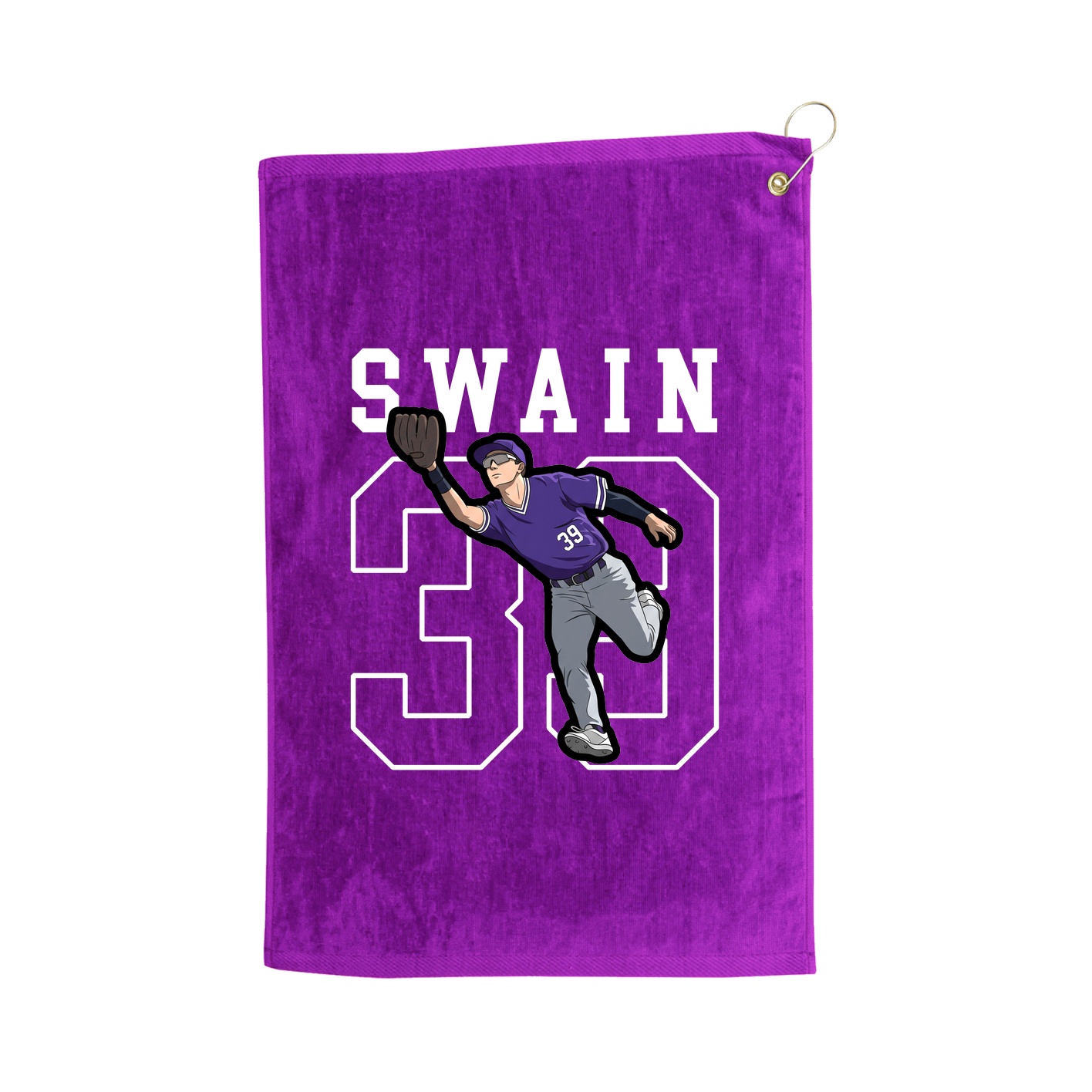 Golf Towel — Shirsey in Purple