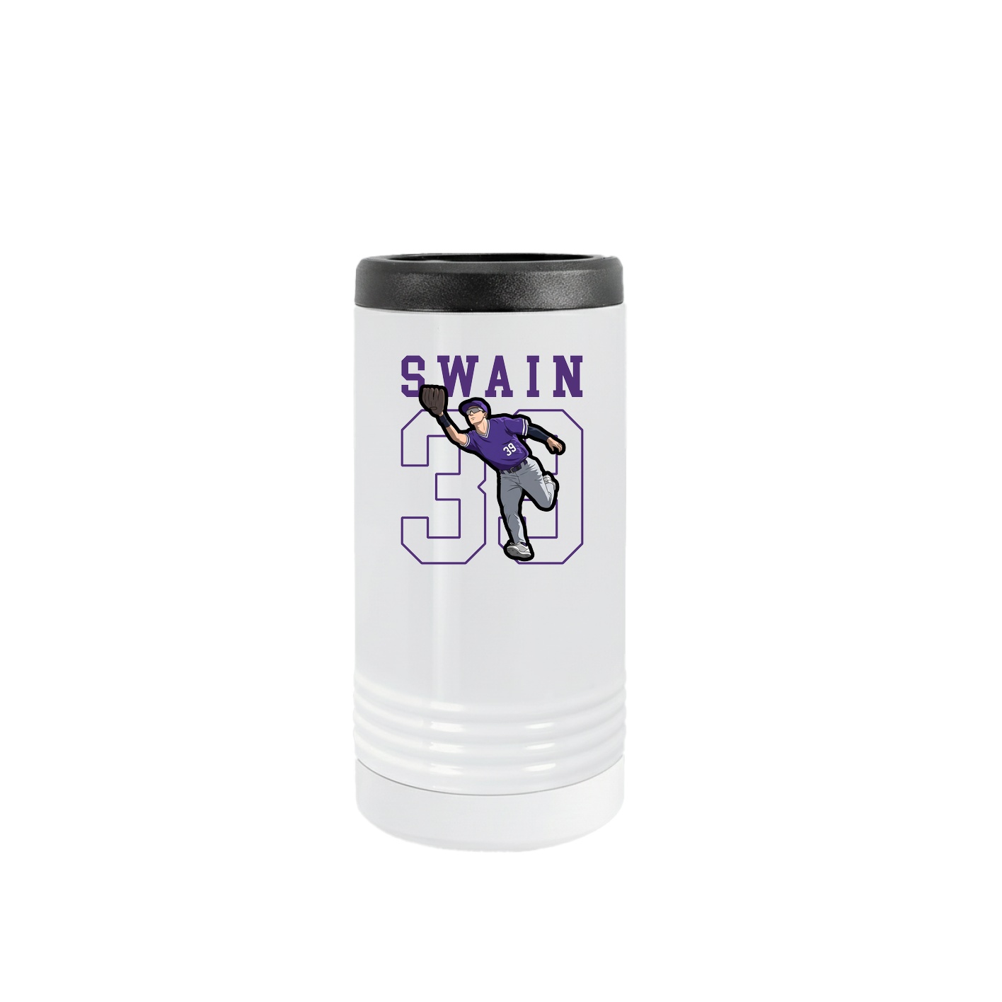Slim Beverage Holder — Shirsey in White