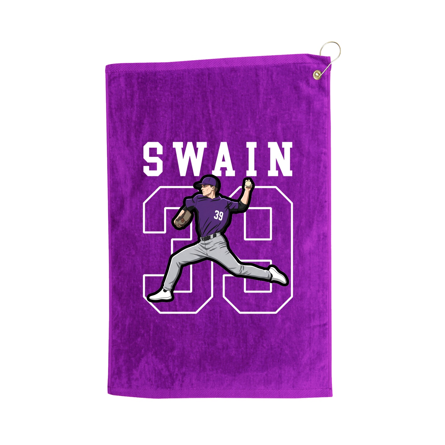 Golf Towel — Shirsey in Purple