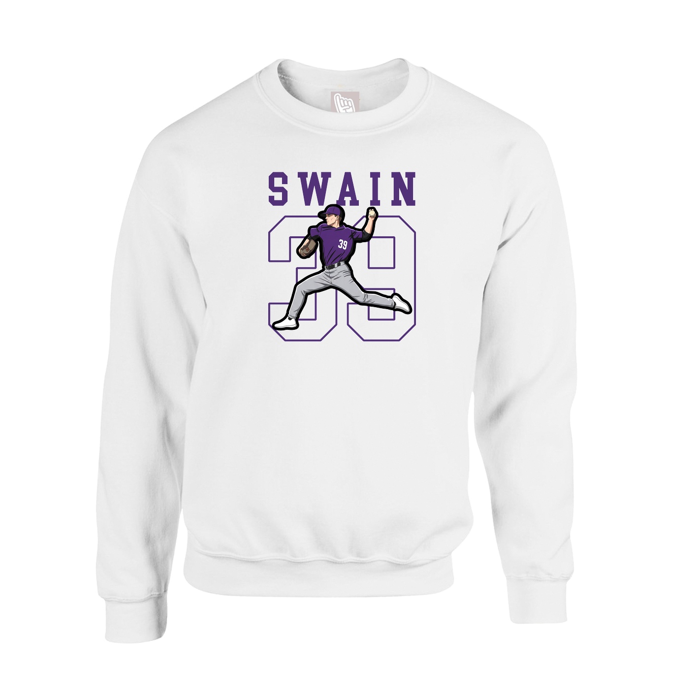 Fleece Crew — Shirsey in White