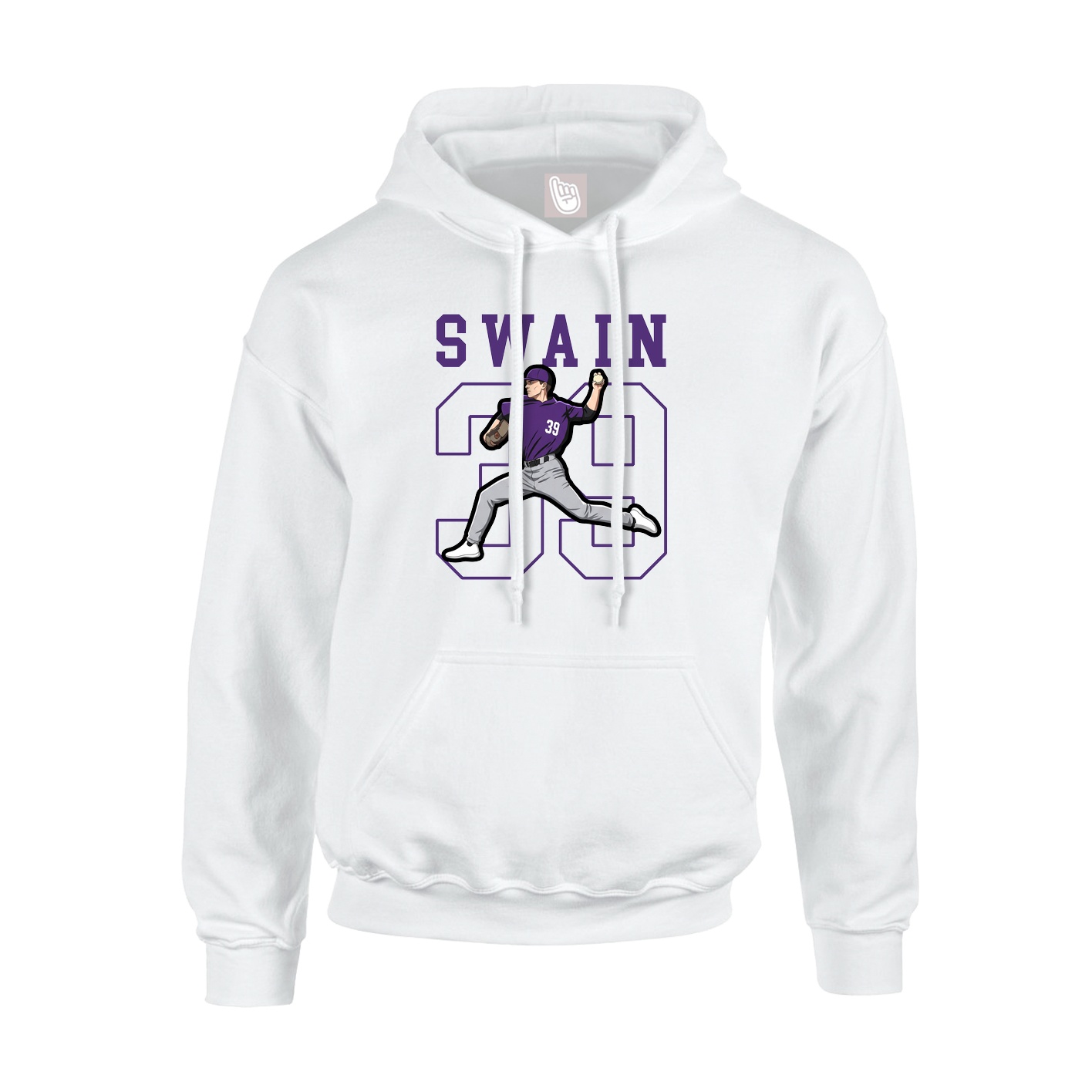 Youth Hoodie — Shirsey in White