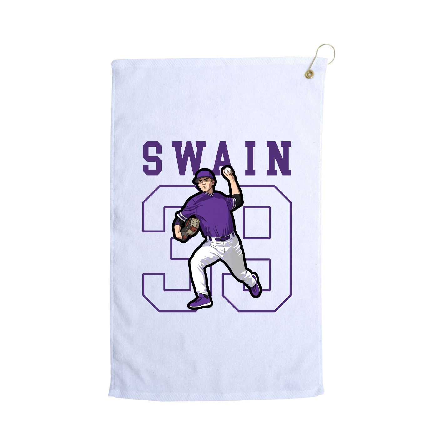 Golf Towel — Shirsey in White
