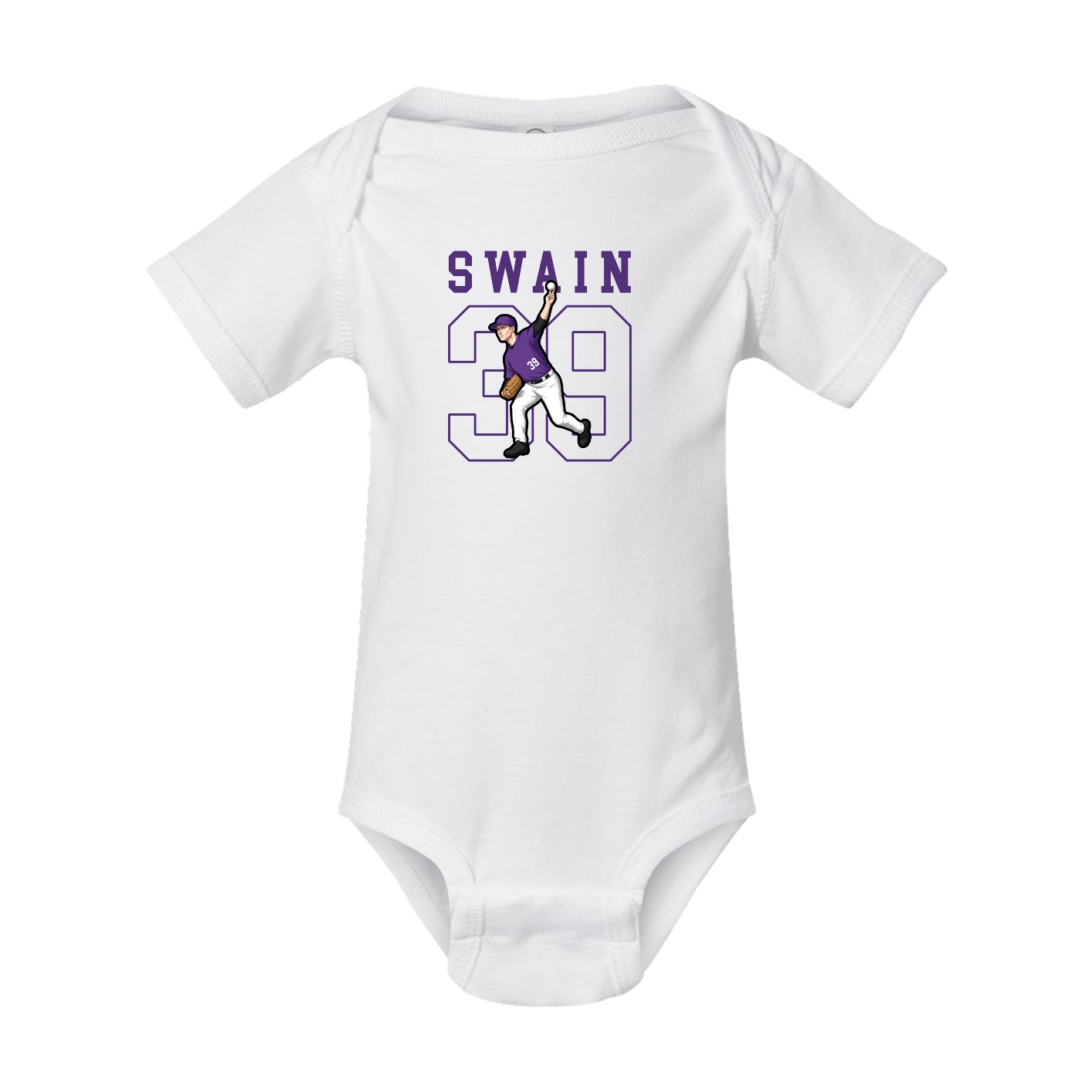 Baby Onesie — Shirsey in White