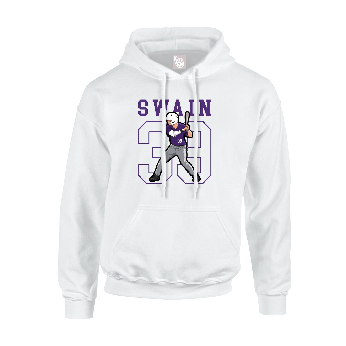 Youth Hoodie — Shirsey in White