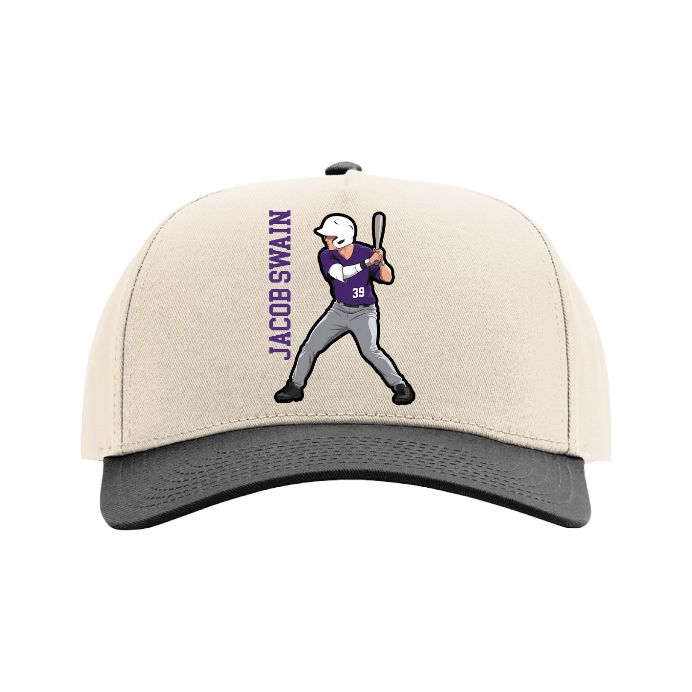 Full Fabric Five-Panel Champ Cap