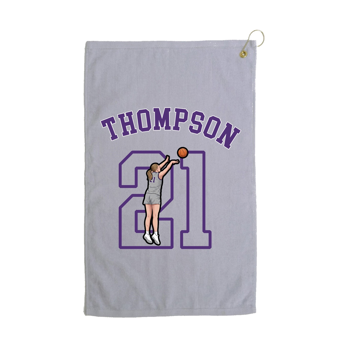 Golf Towel — Shirsey Arch in Grey