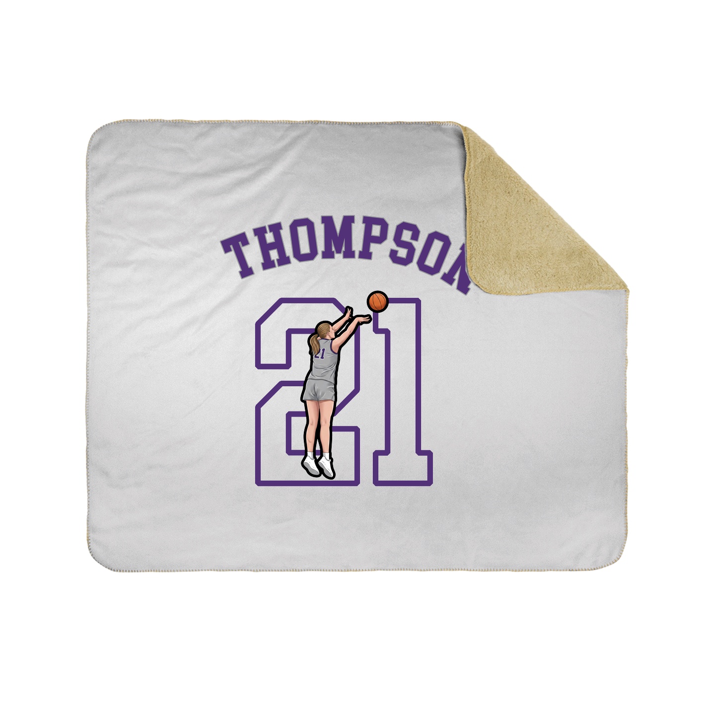 Throw Blanket — Shirsey Arch in White