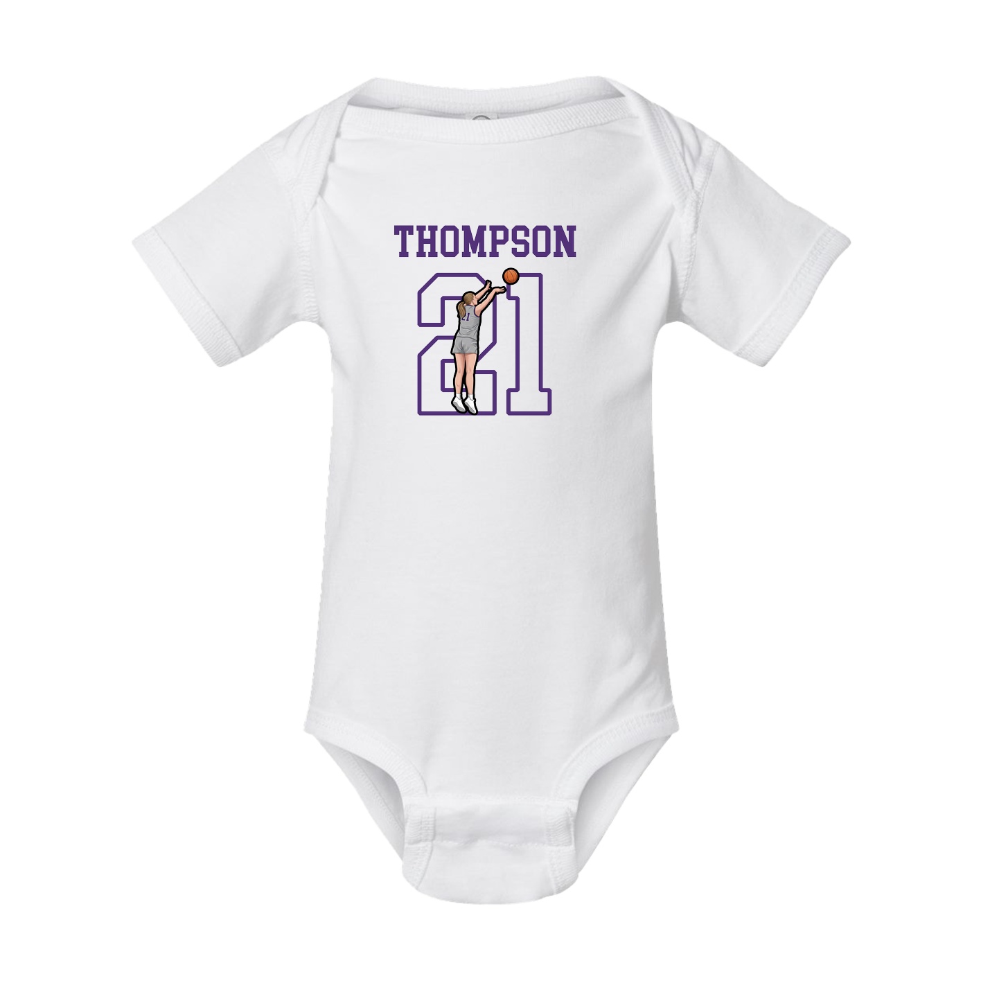 Baby Onesie — Shirsey in White