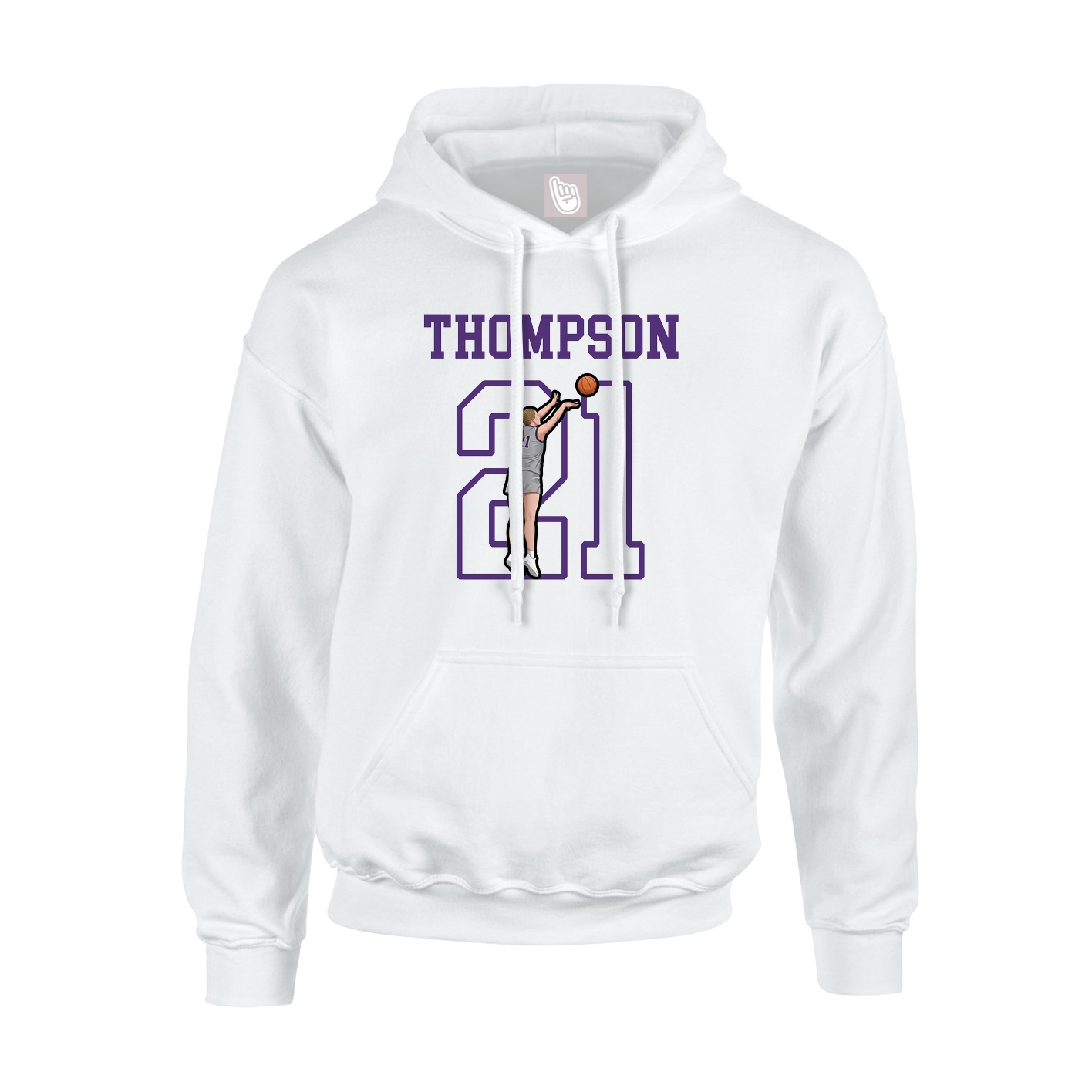 Youth Hoodie — Shirsey in White