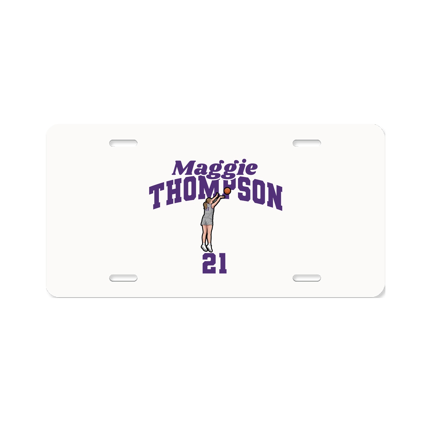 License Plate — Signature Arch in Classic
