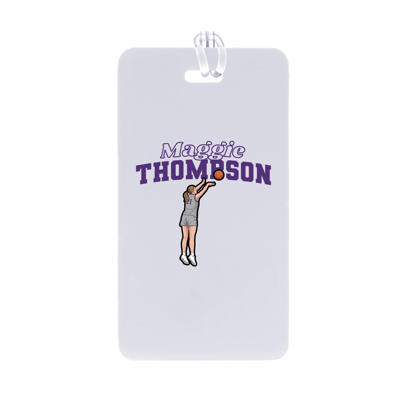 Bag Tag — Name Arch in Classic