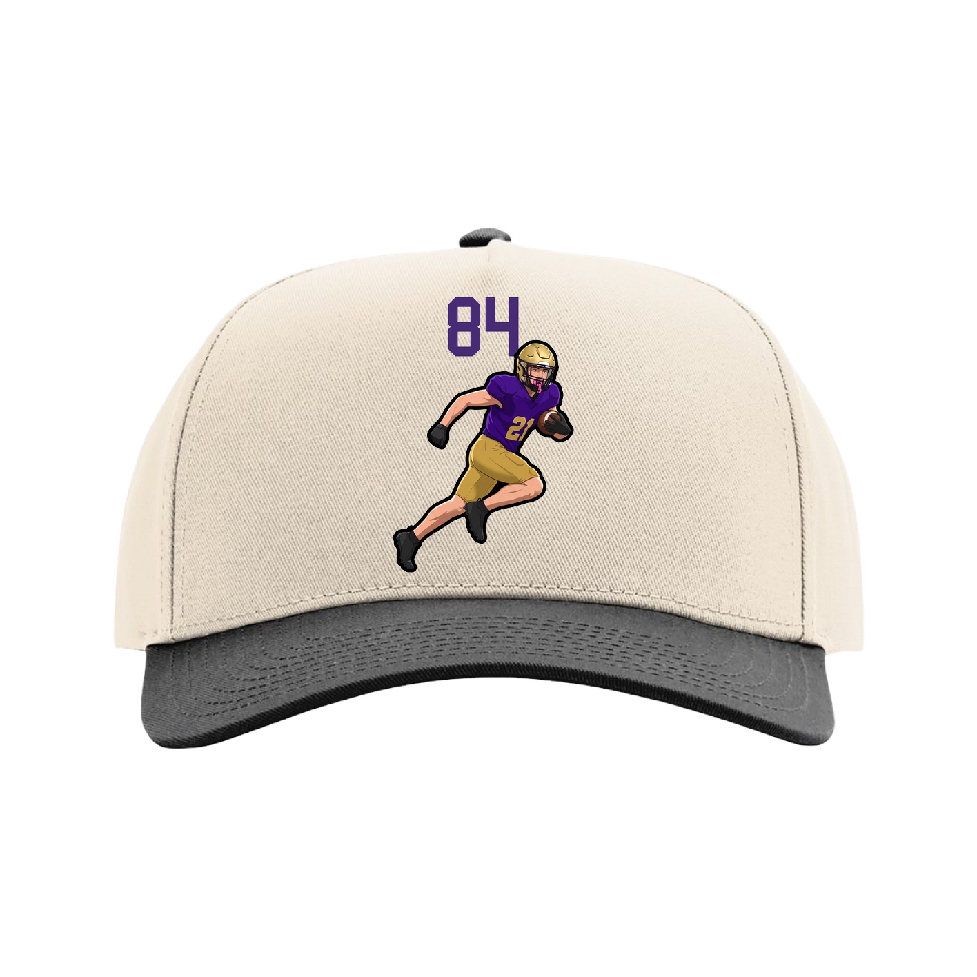 Full Fabric Five-Panel Champ Cap