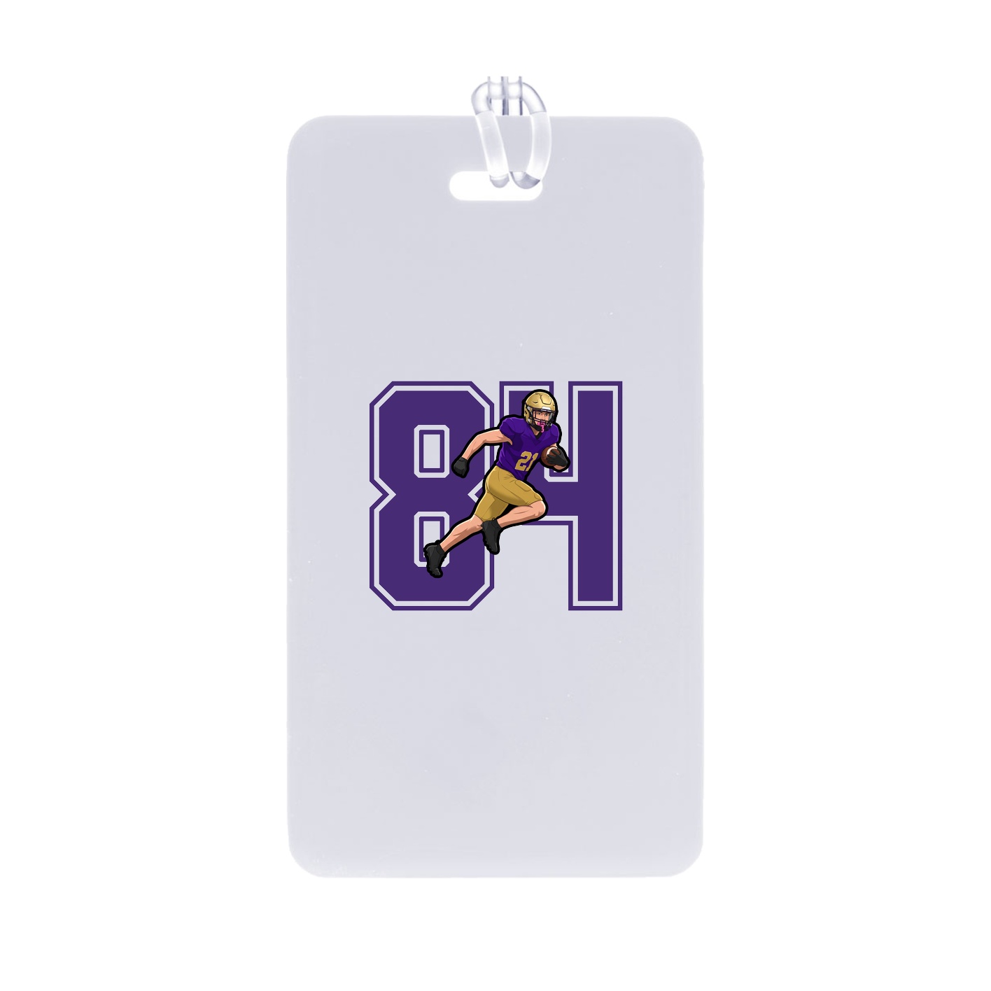 Bag Tag — Number in Classic