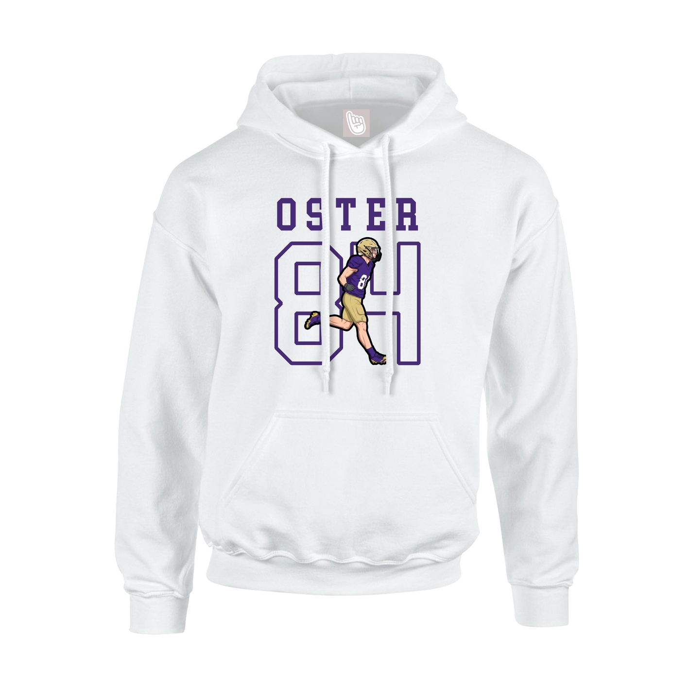 Youth Hoodie — Shirsey in White