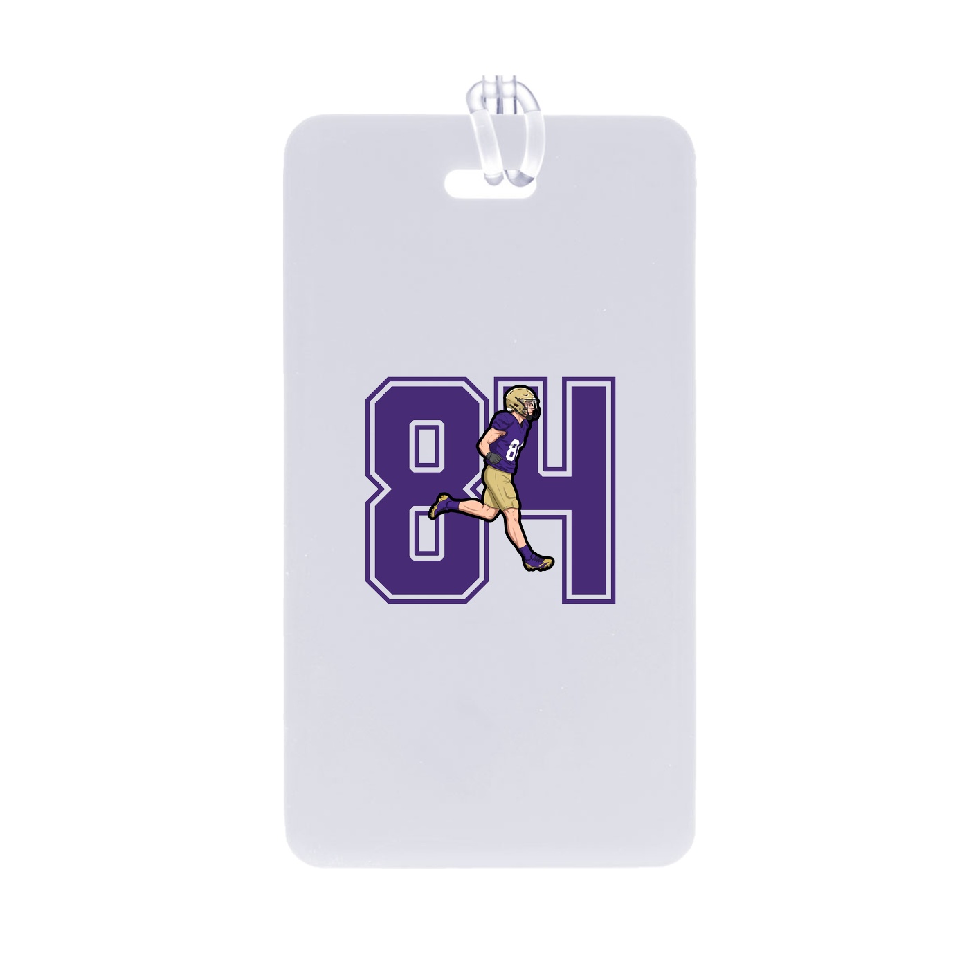 Bag Tag — Number in Classic