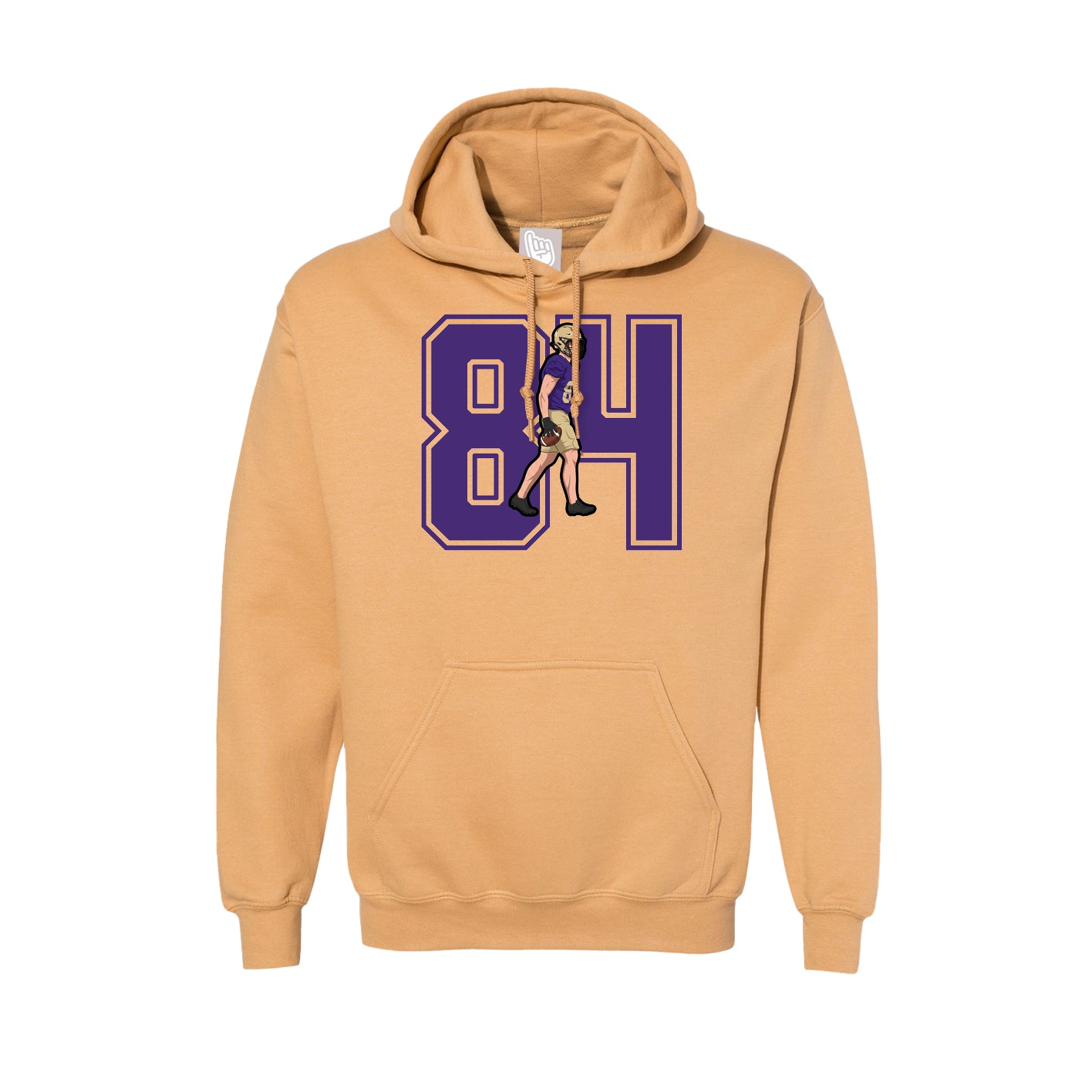 Hoodie — Number in Vegas Gold
