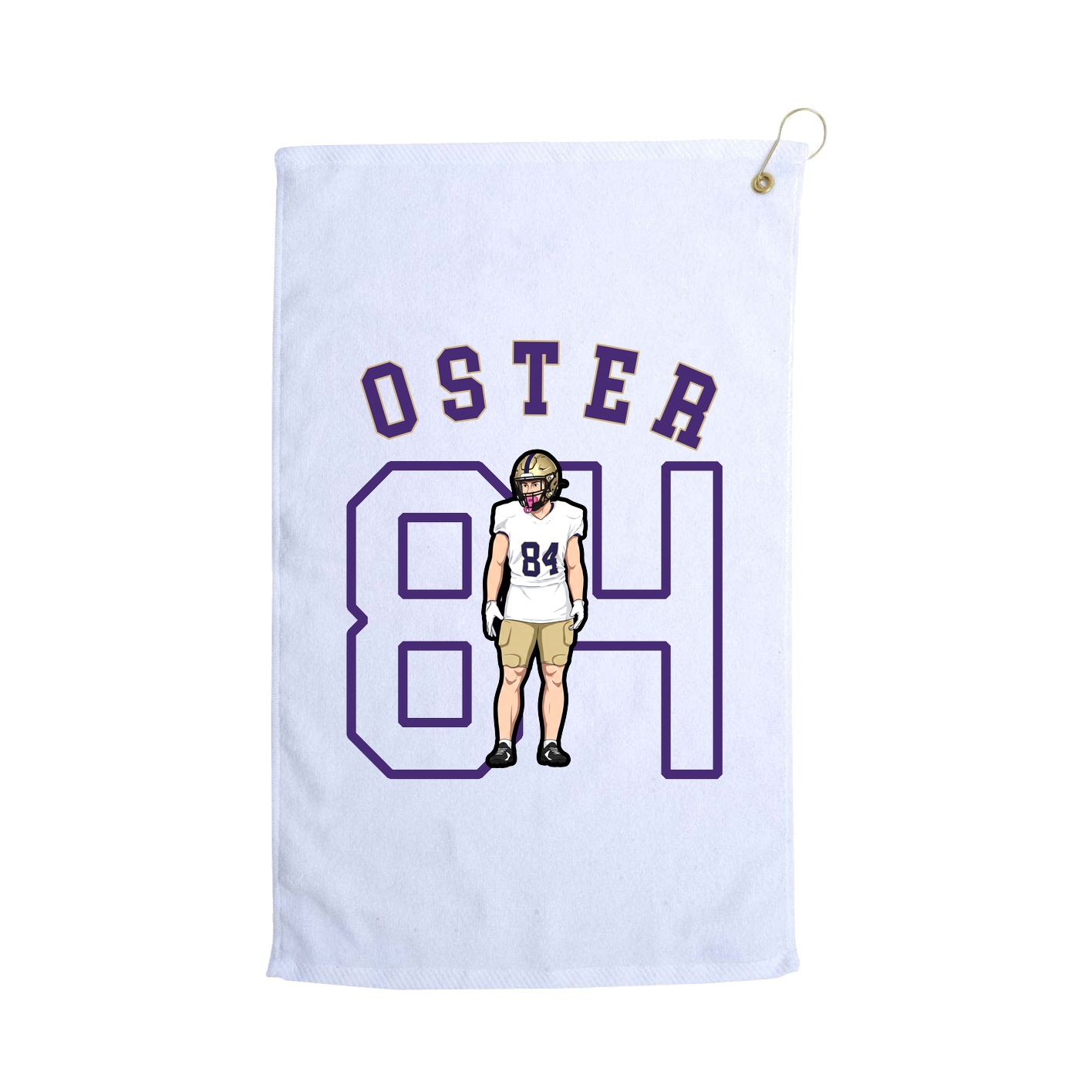 Terry Velour Golf Towel