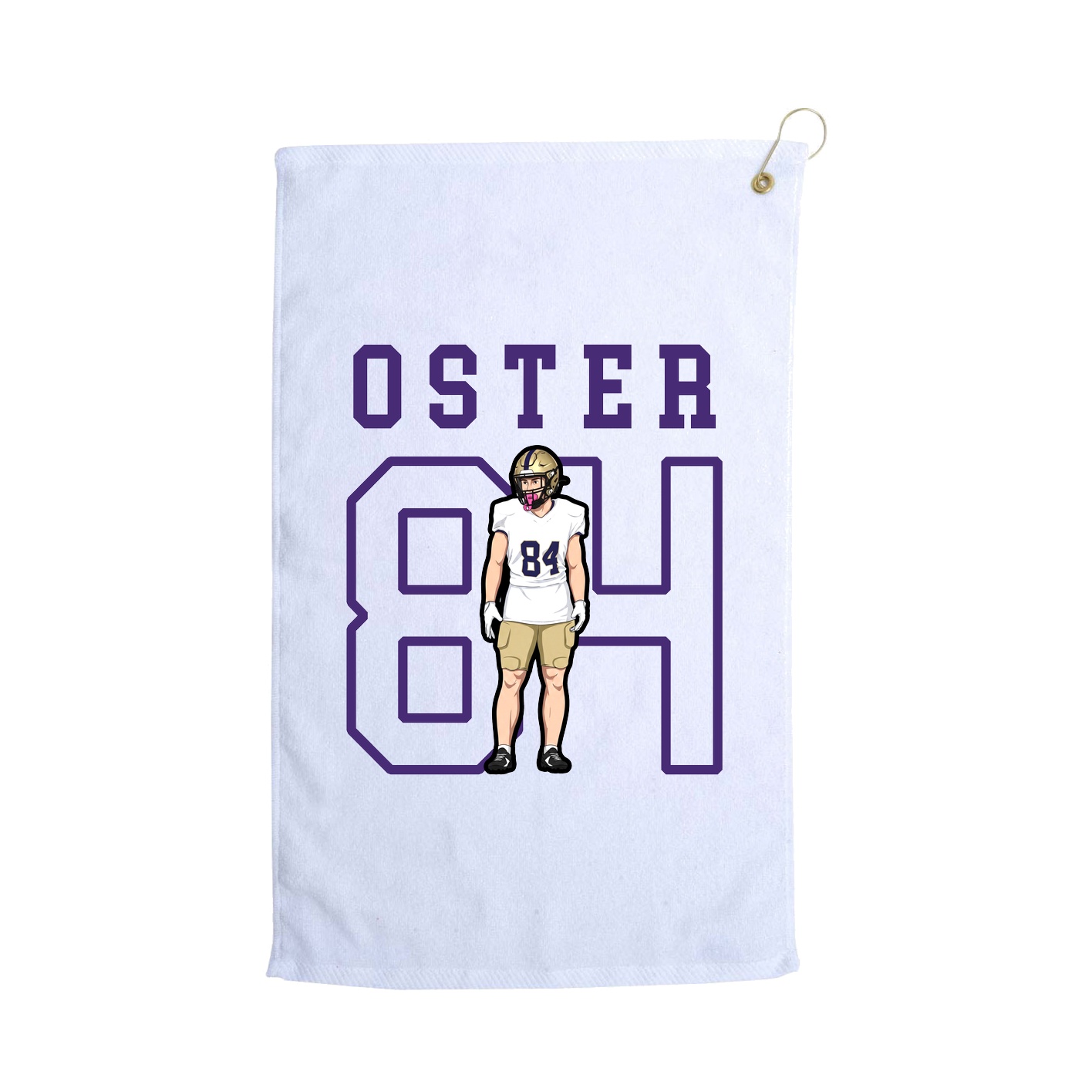 Golf Towel — Shirsey in White