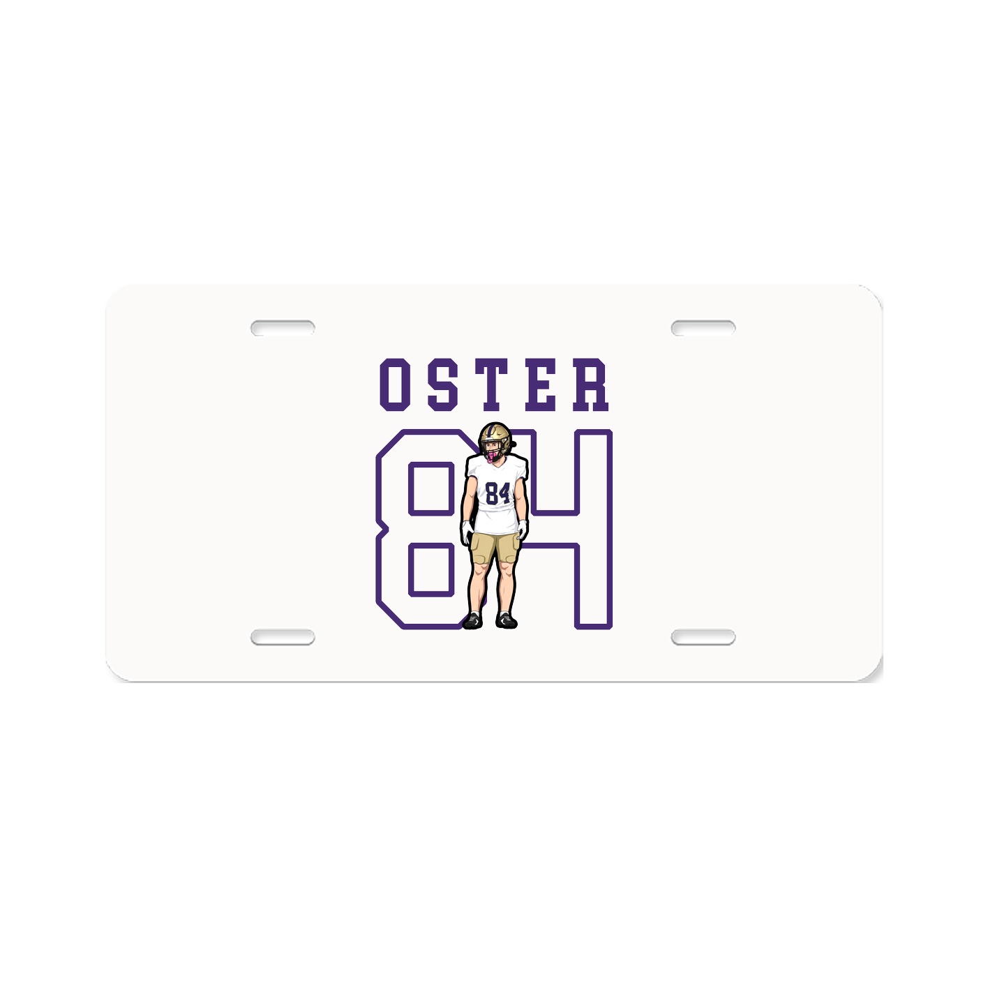 Aluminum License Plate