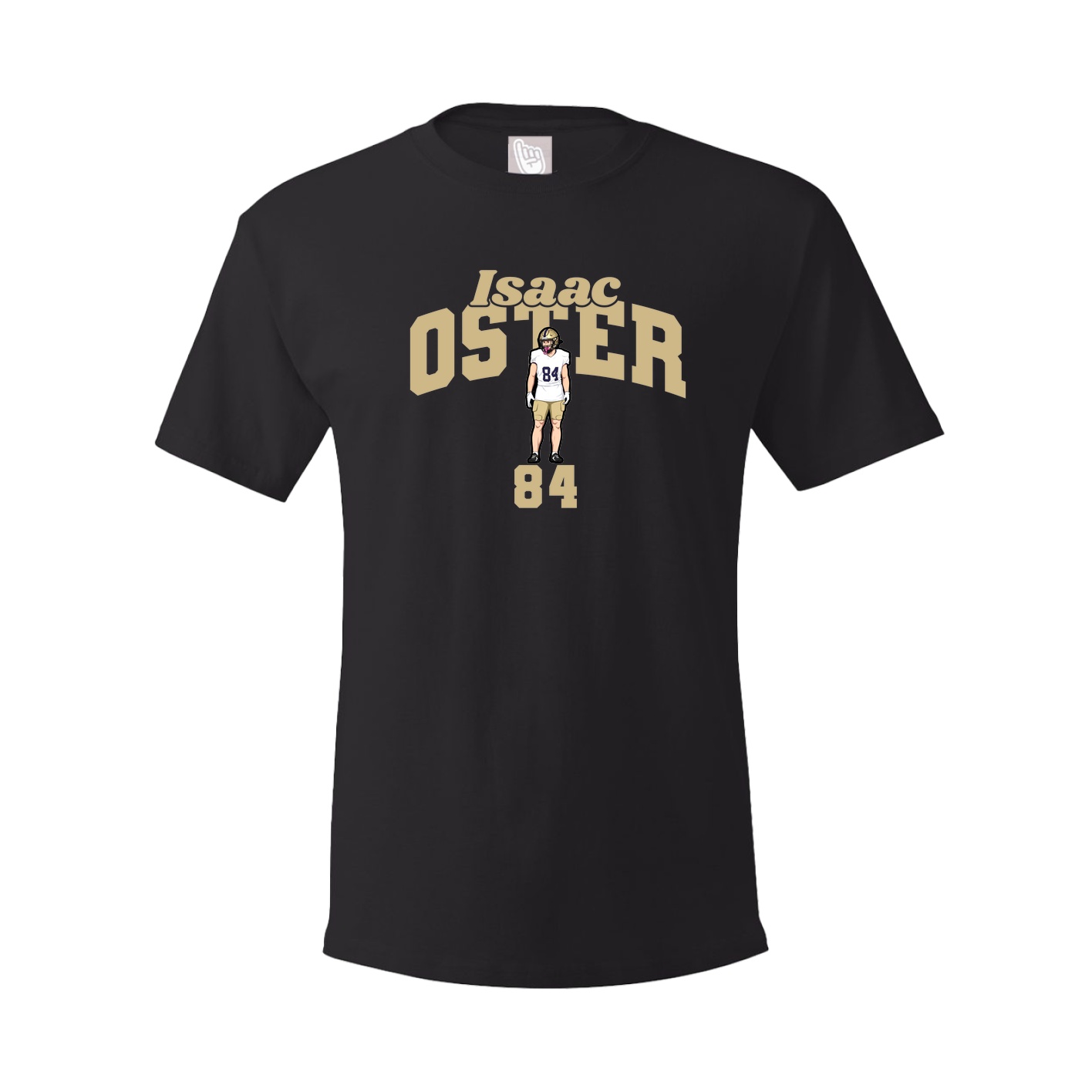 Youth Tee — Signature Arch in Black