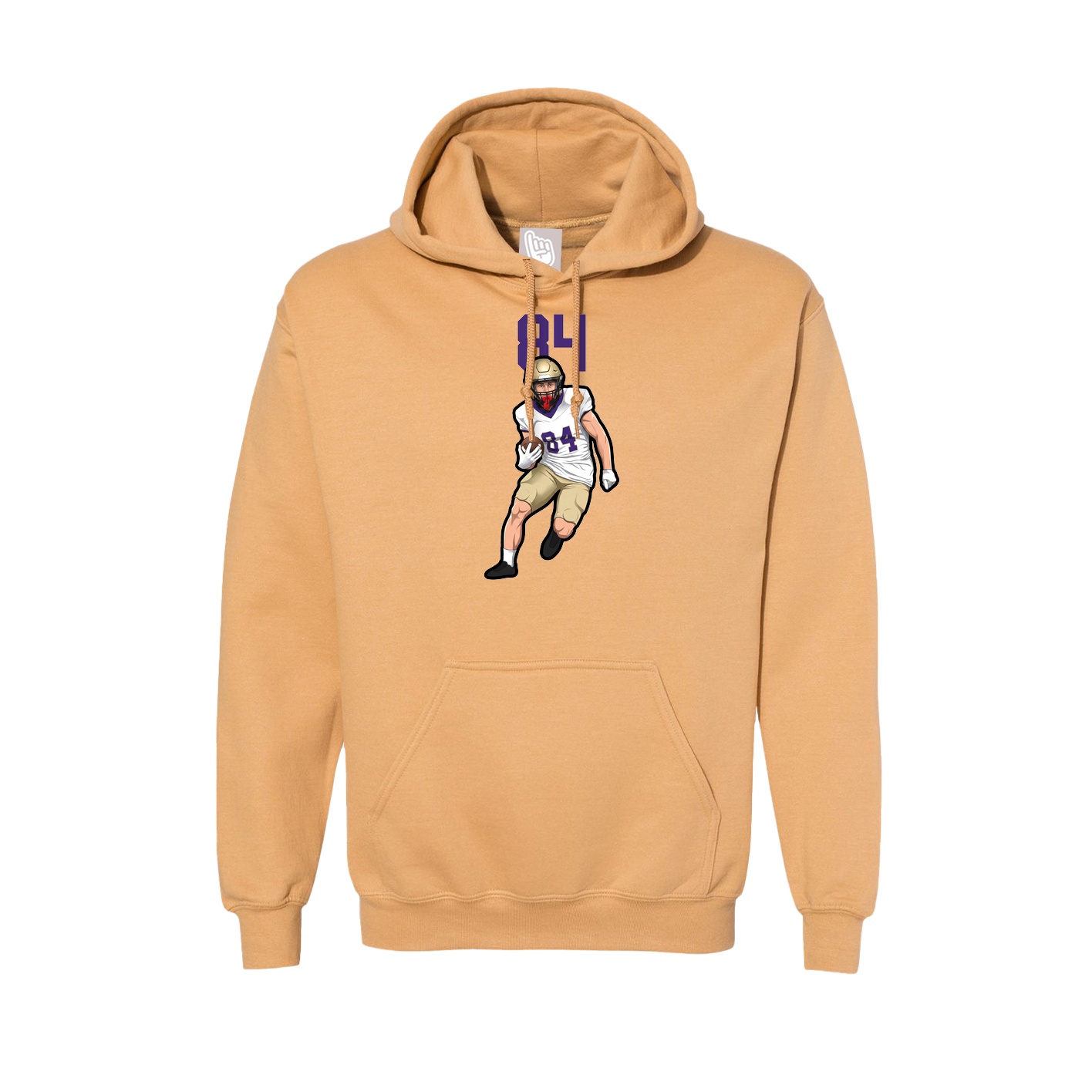 Hoodie — Number Top in Vegas Gold