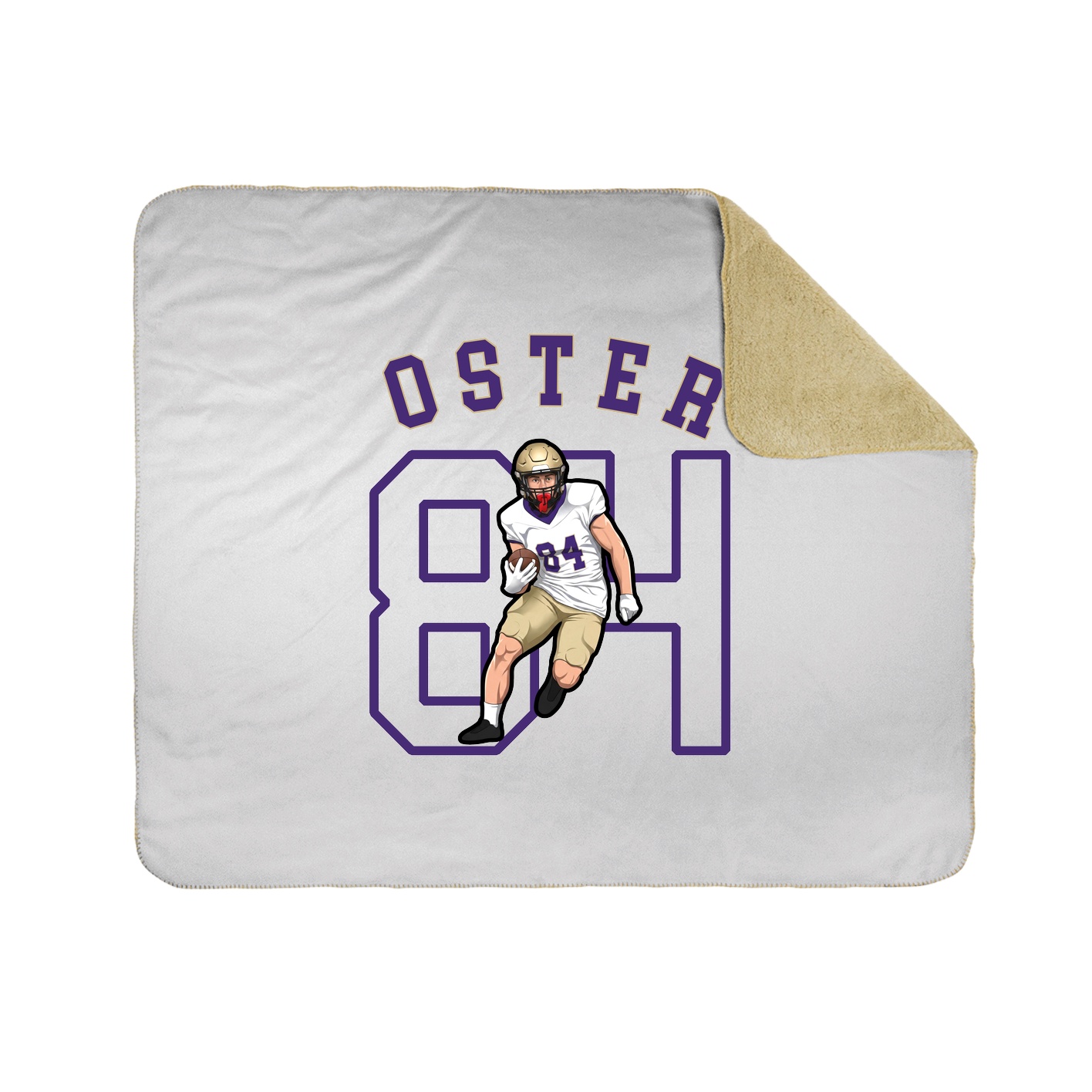 Throw Blanket — Shirsey Arch in White