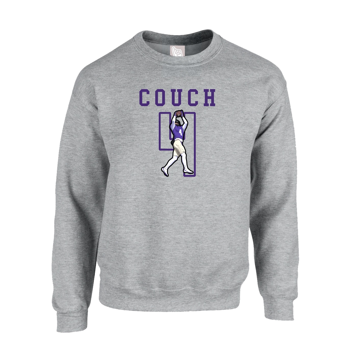 Fleece Crew — Shirsey in Grey