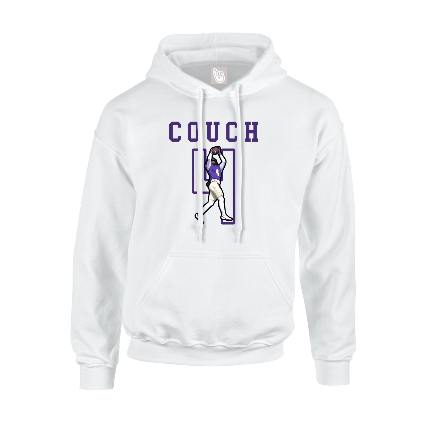 Youth Hoodie — Shirsey in White