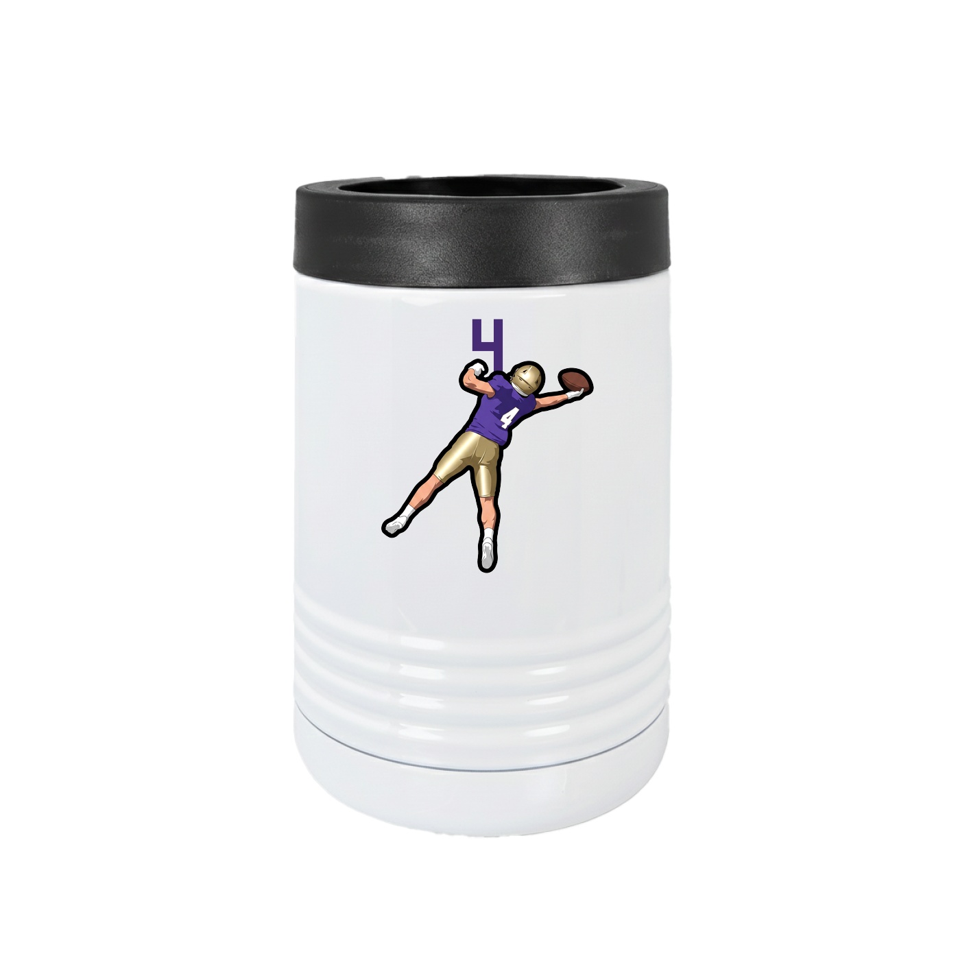 Beverage Holder — Number Top in White